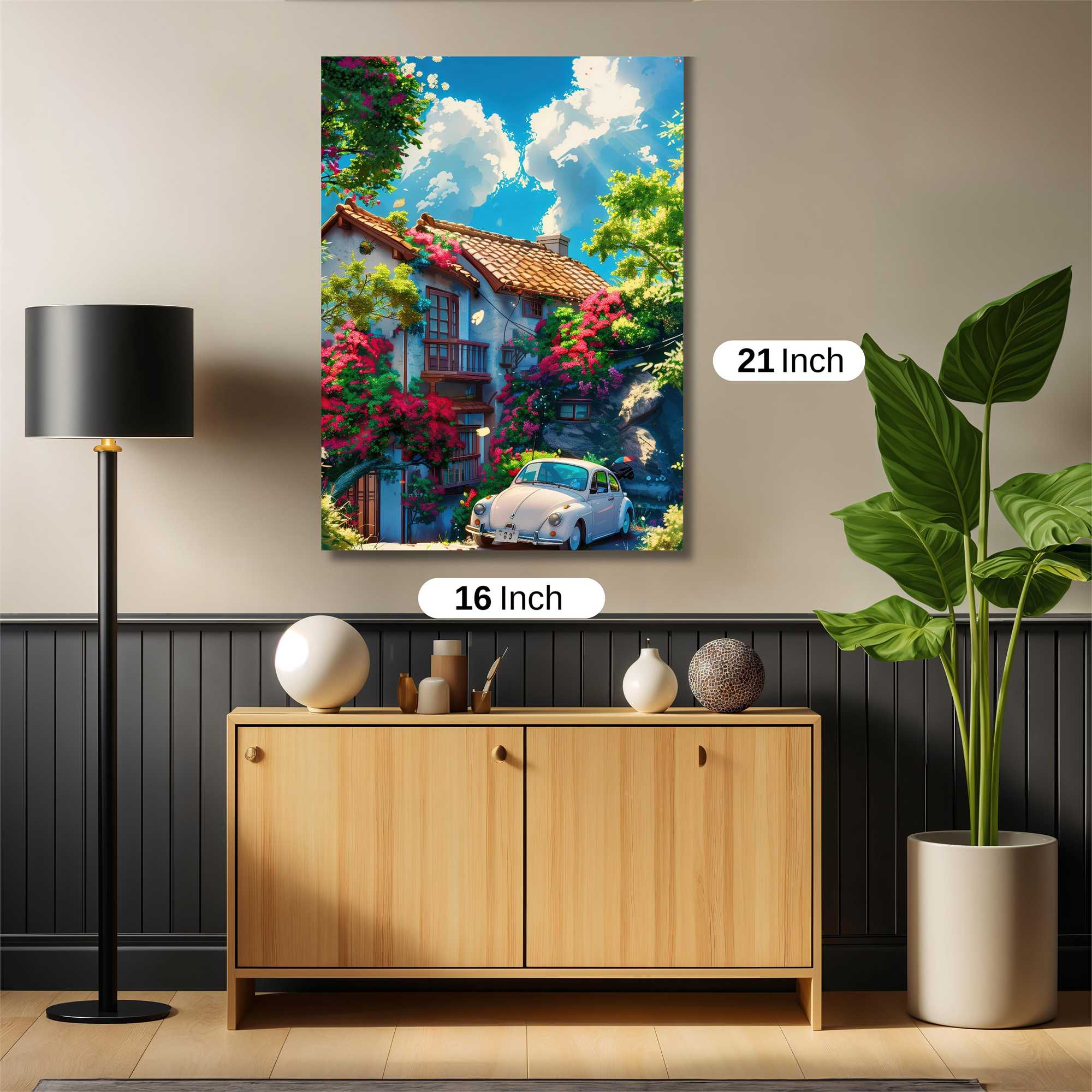 Cottage Bliss Safe Wall Magnetic / M