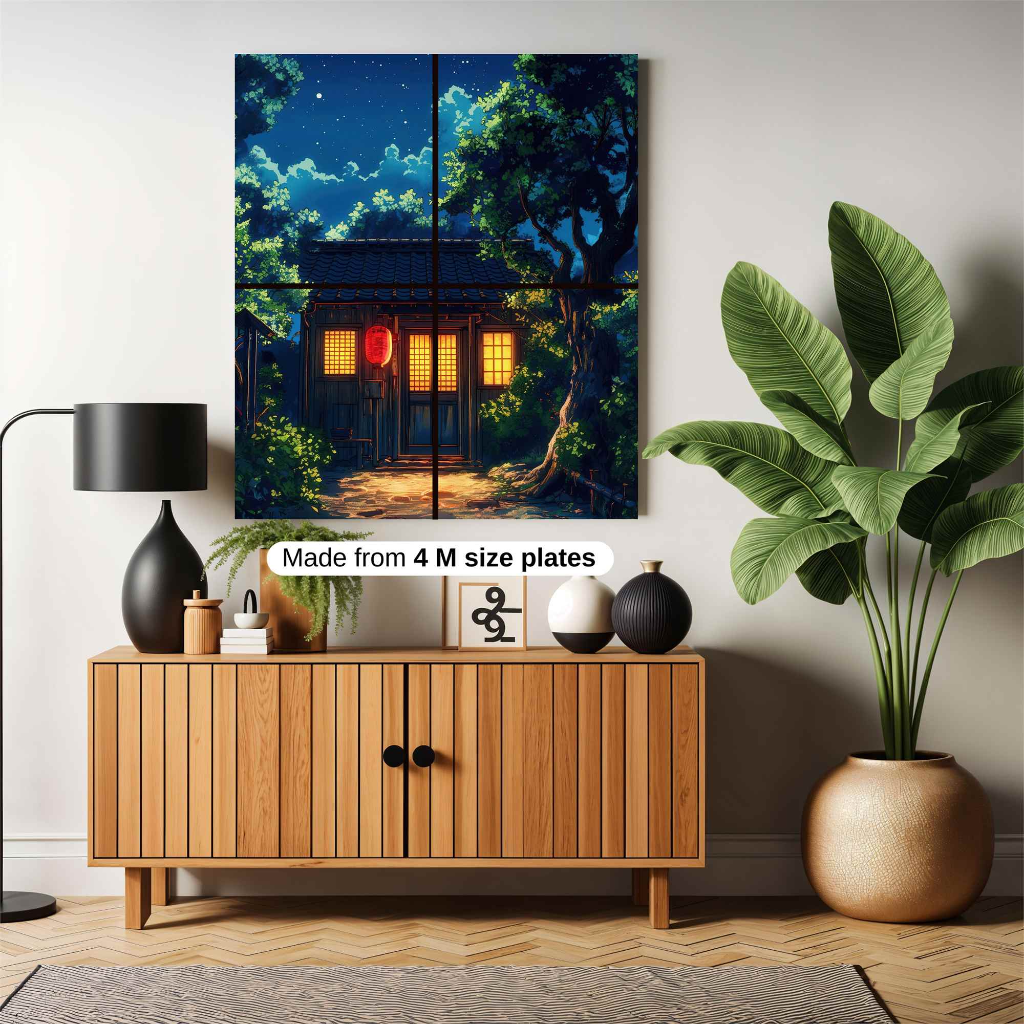 Moonlit Haven Safe Wall Magnetic / M