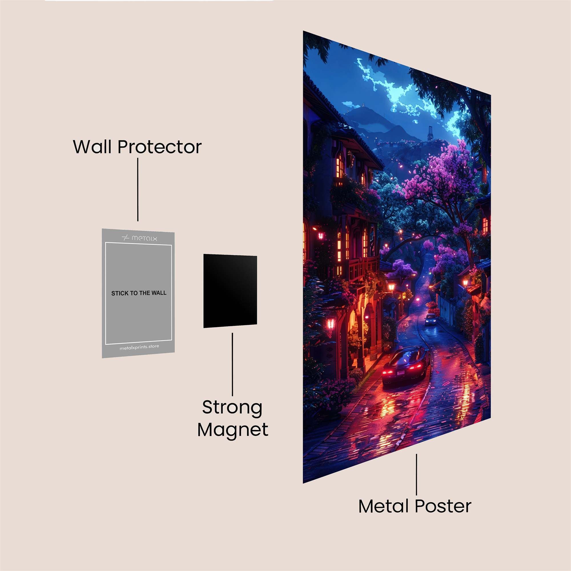 Twilight Enchantment Safe Wall Magnetic / M