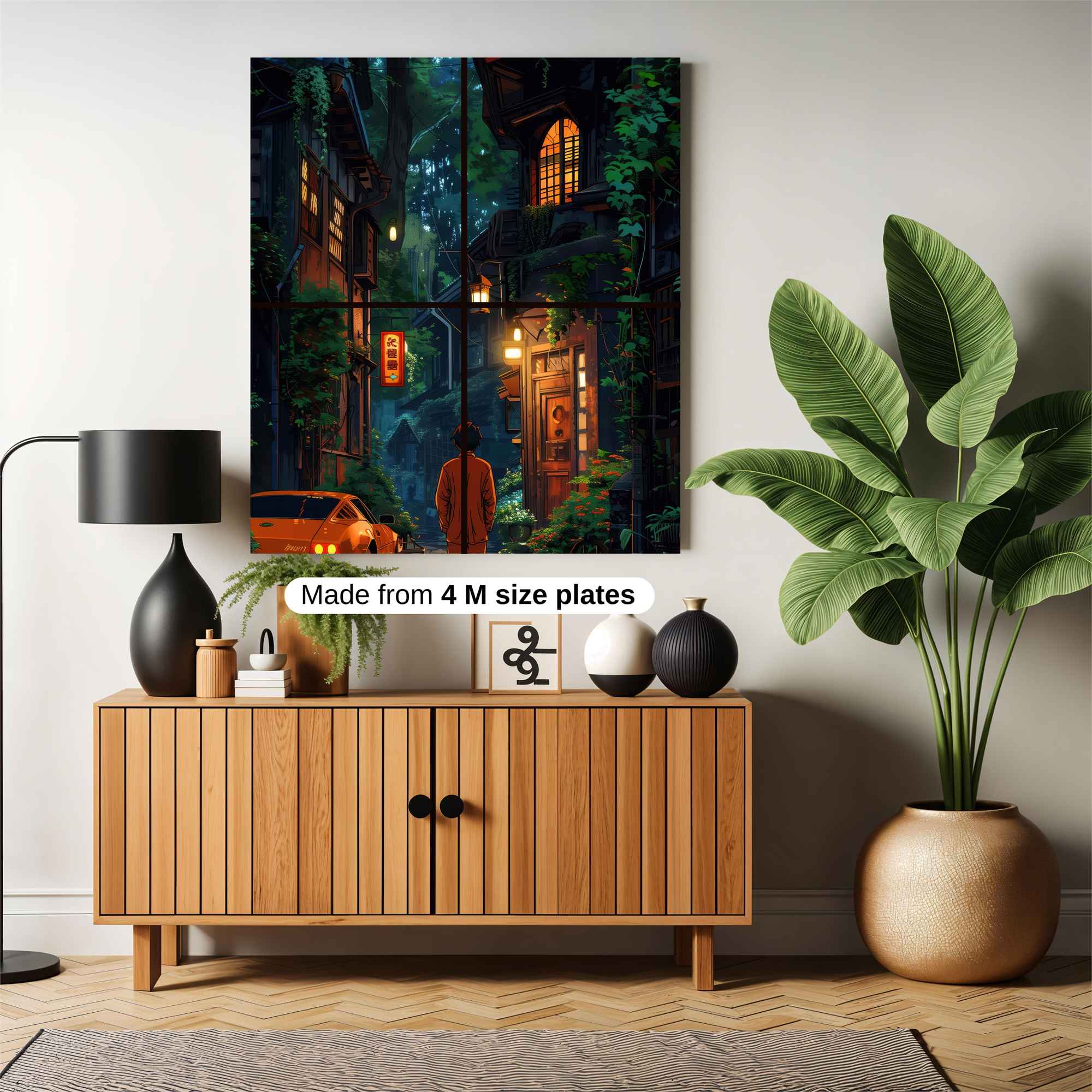 Mystery Alley Safe Wall Magnetic / M