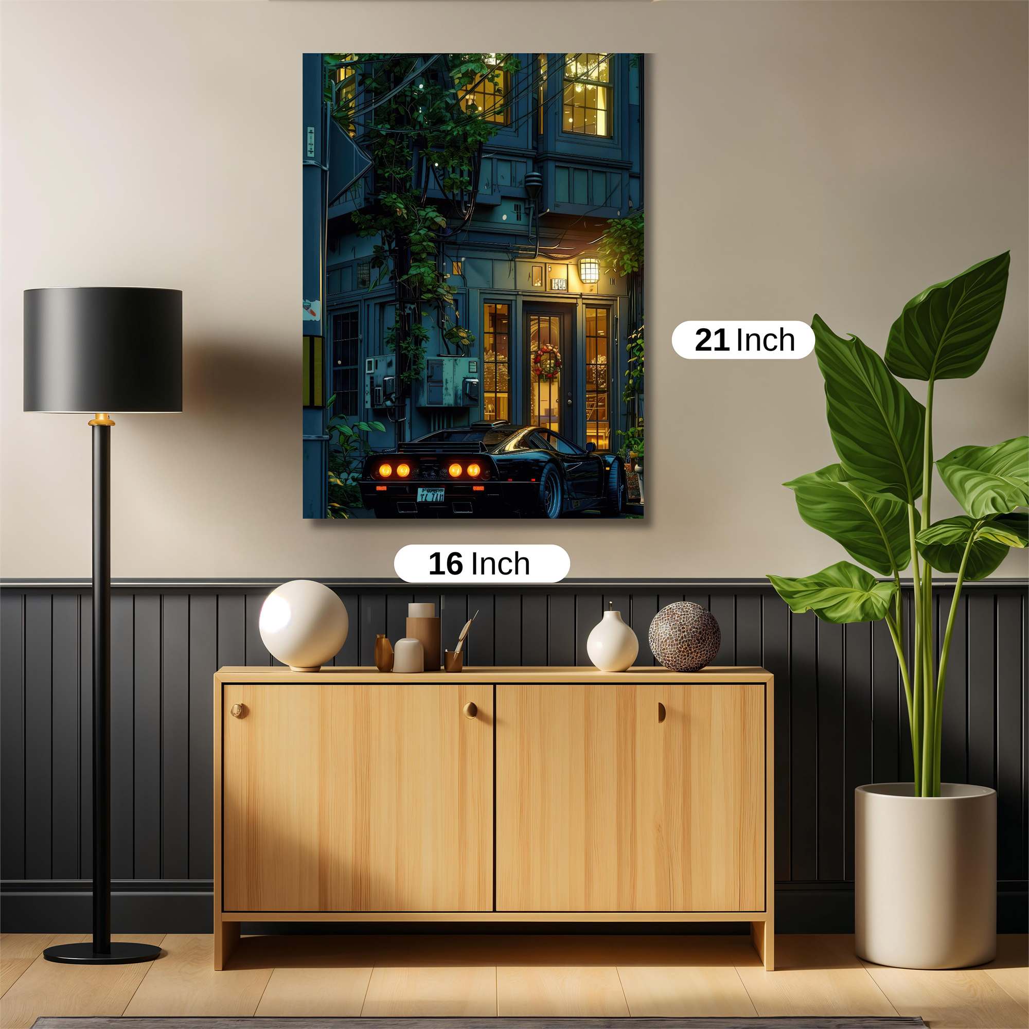 Nightshade Glow Safe Wall Magnetic / M