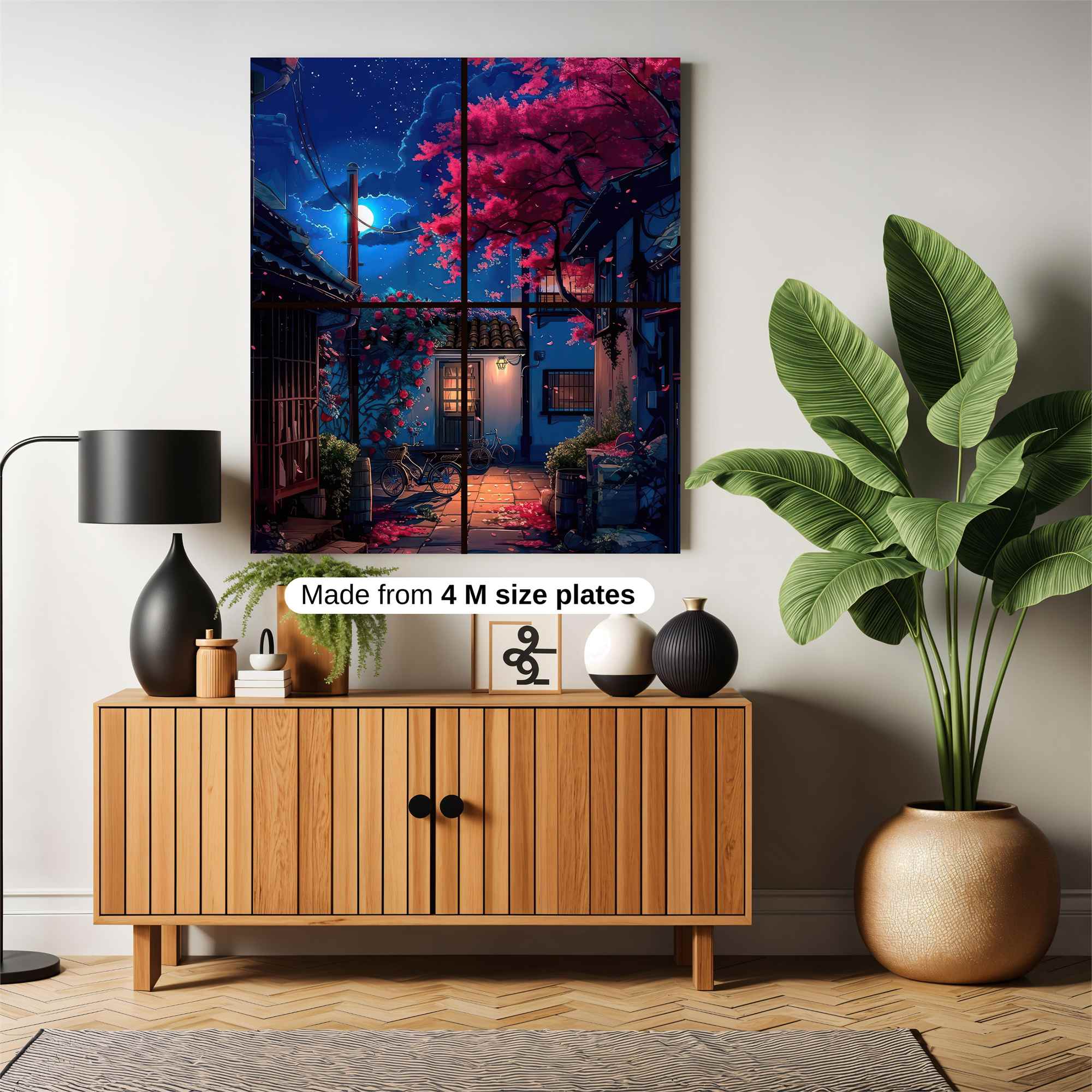 Moonlit Serenity Safe Wall Magnetic / M