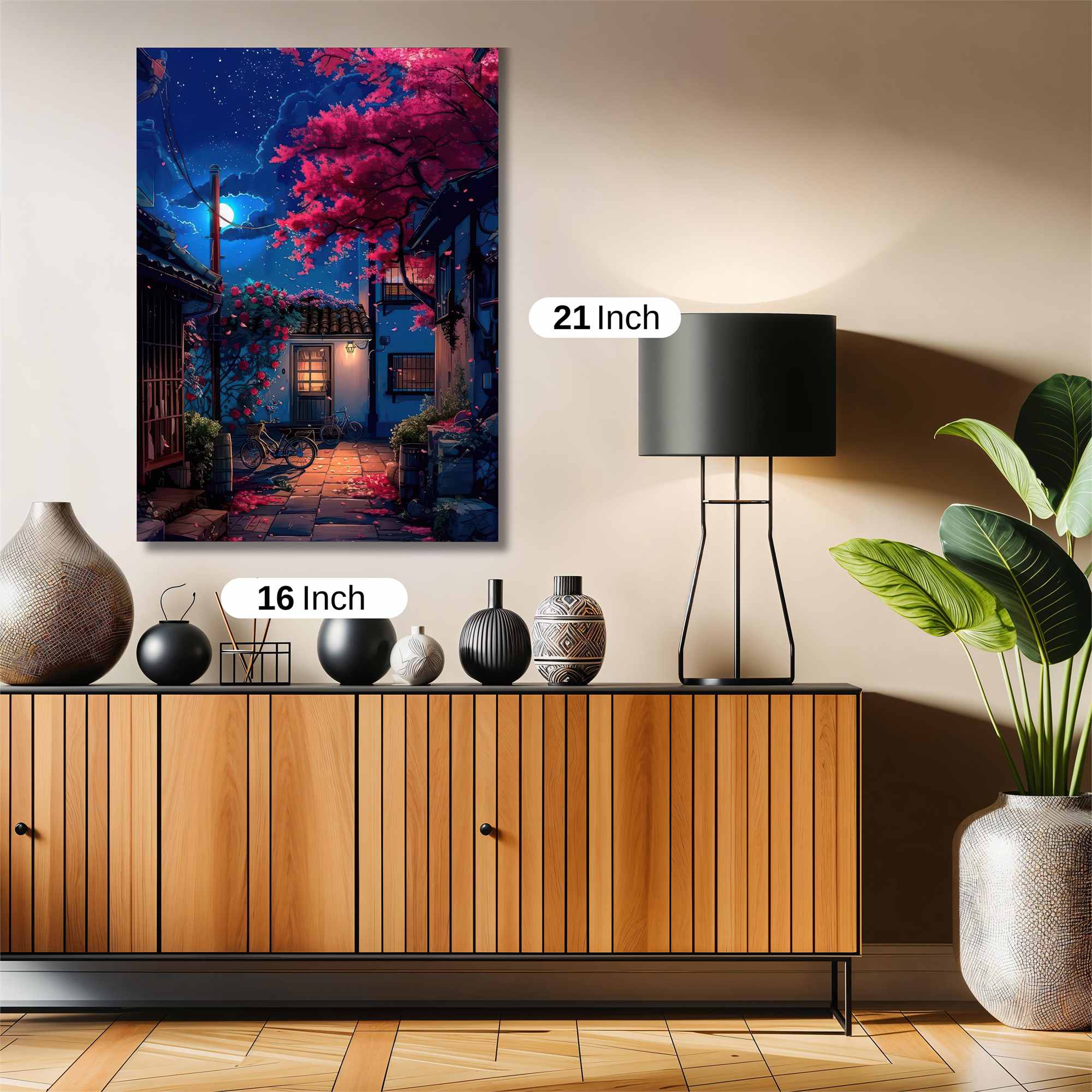 Moonlit Serenity Safe Wall Magnetic / M