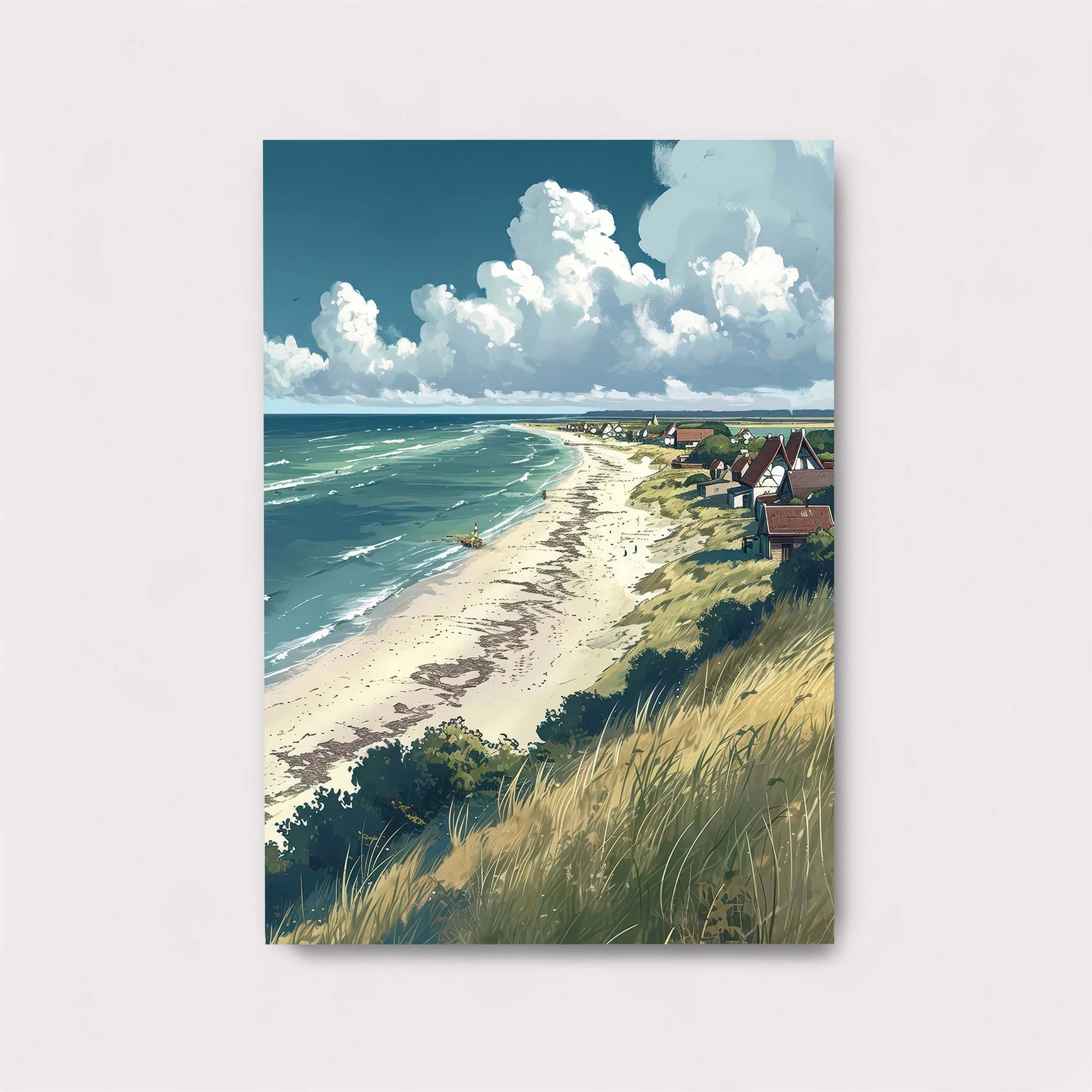 Coastal Serenity Safe Wall Magnetic / M