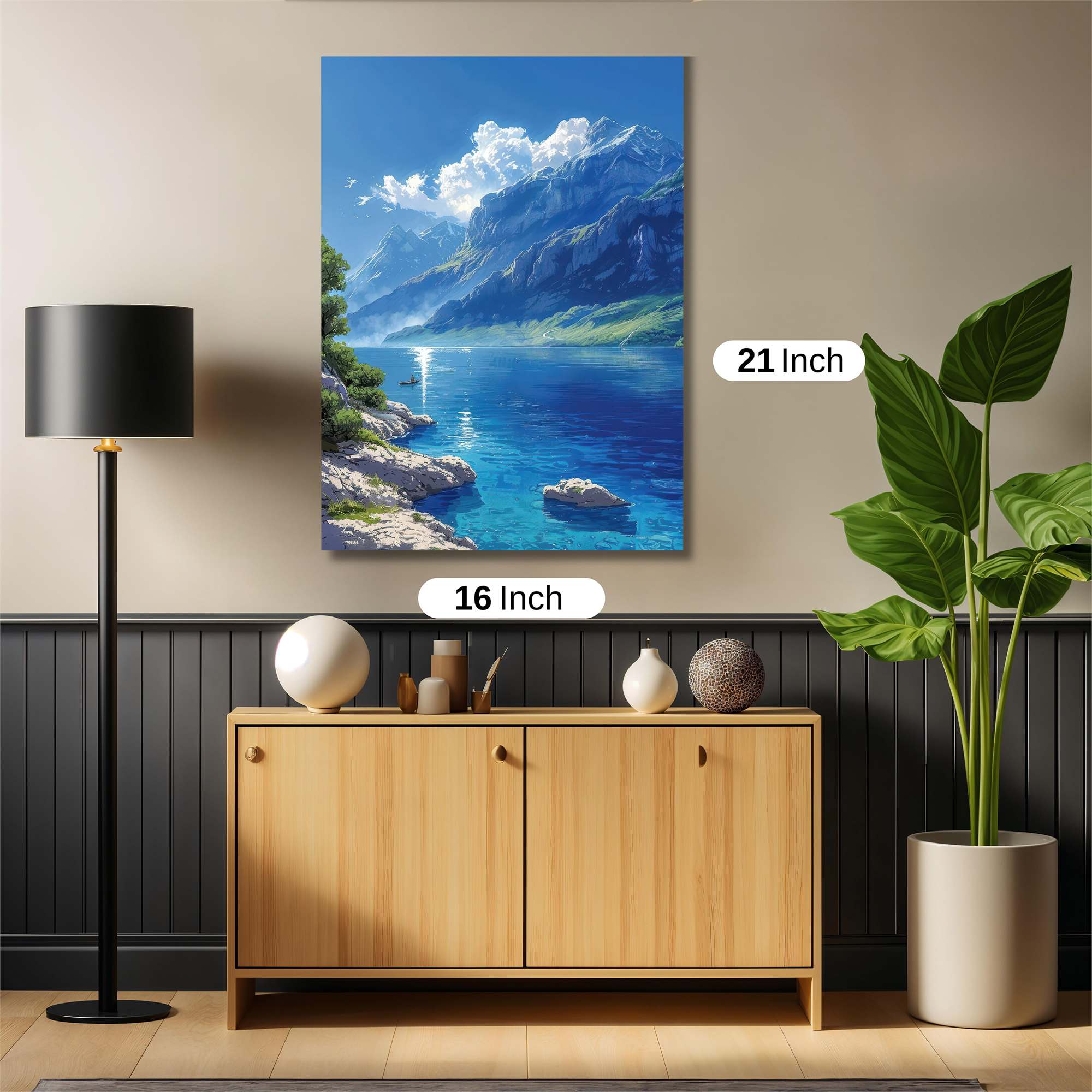 Alpine Serenity Safe Wall Magnetic / M