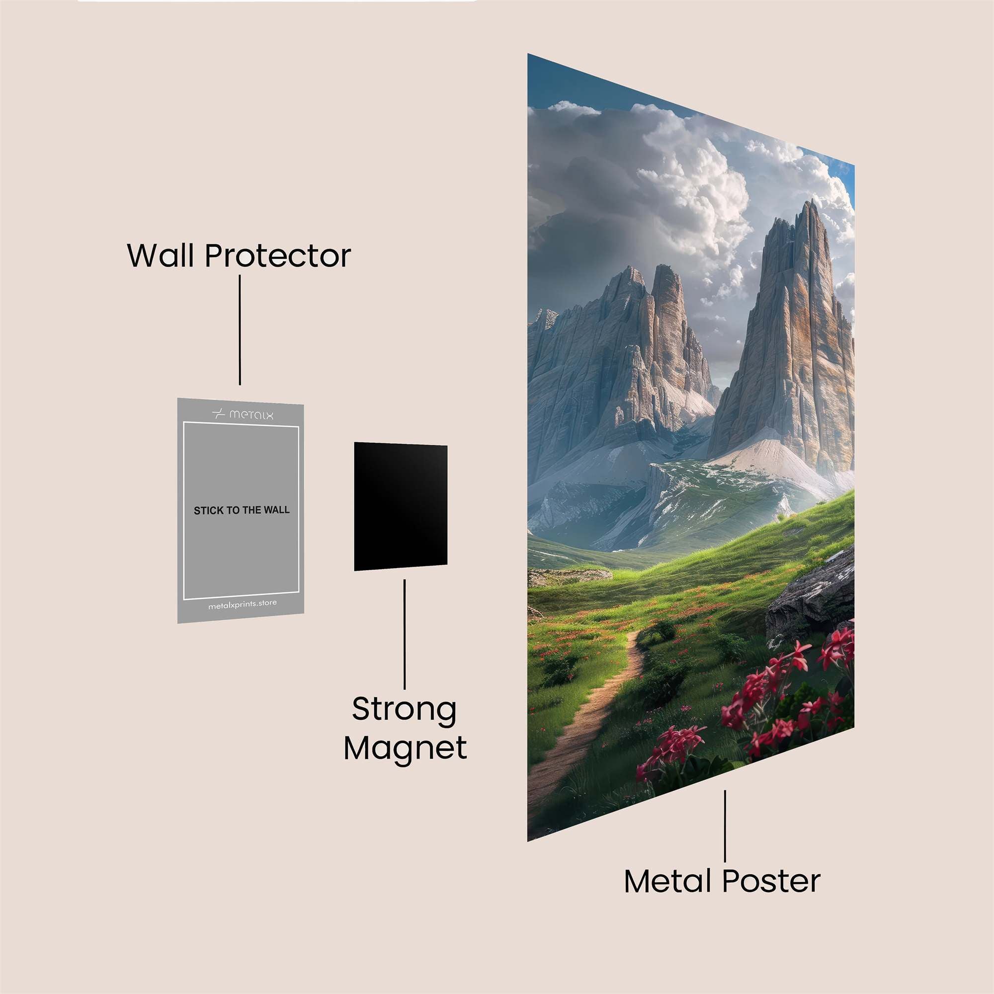 Lavaredo Majesty Safe Wall Magnetic / M