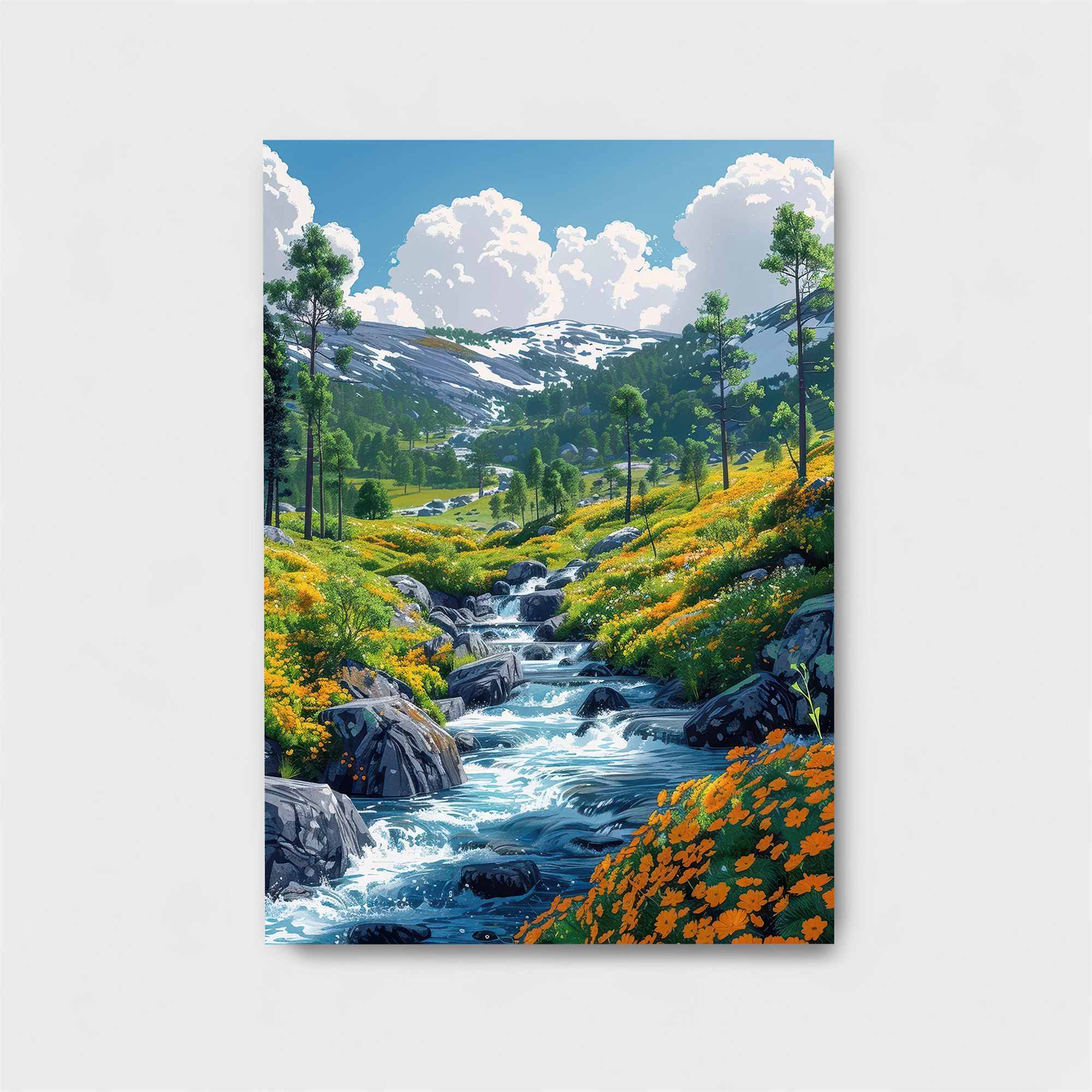 Mountain Serenity Safe Wall Magnetic / M