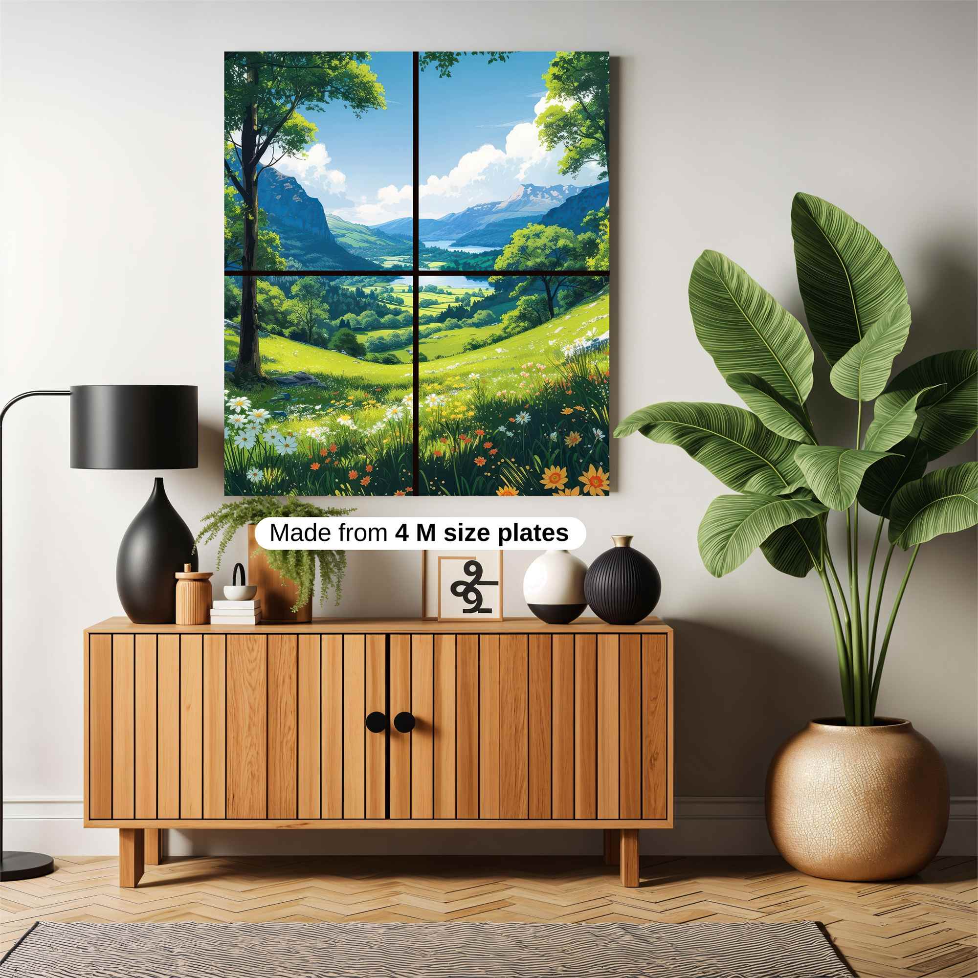 Nature's Serenity Safe Wall Magnetic / M
