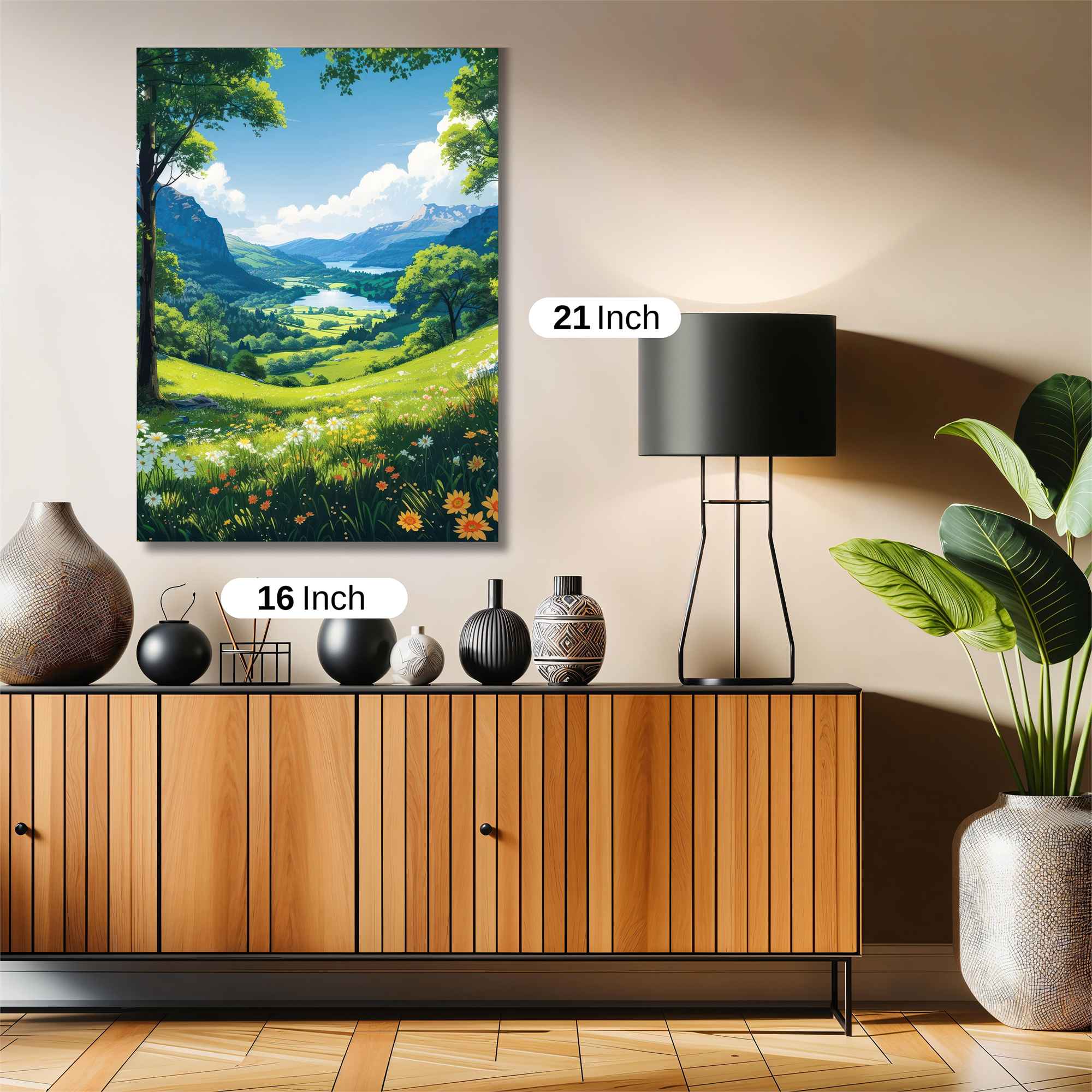 Nature's Serenity Safe Wall Magnetic / M