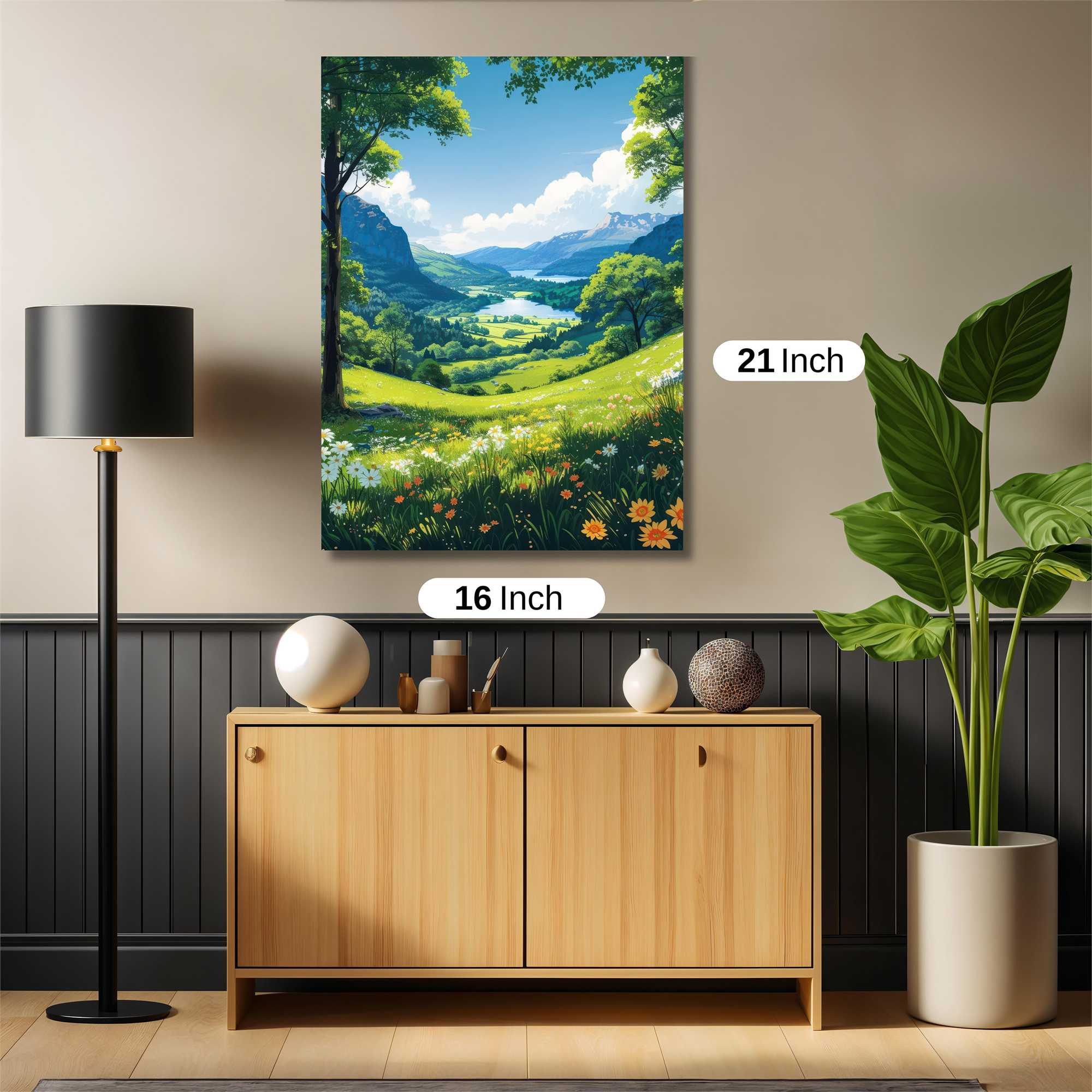 Nature's Serenity Safe Wall Magnetic / M
