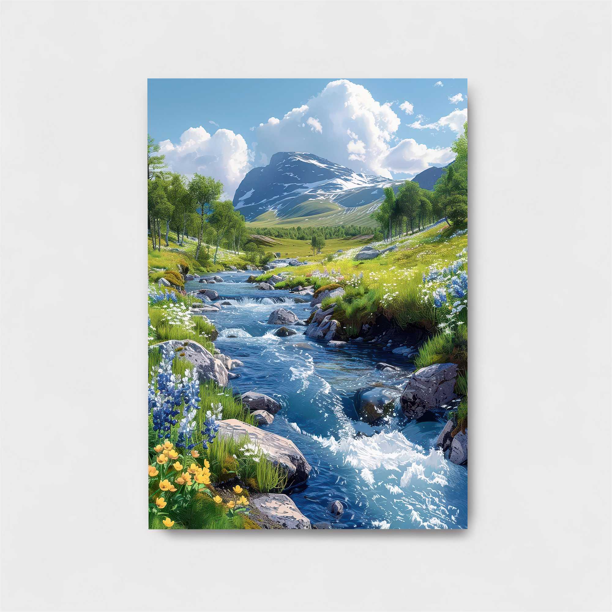 Mountain Serenity Safe Wall Magnetic / M