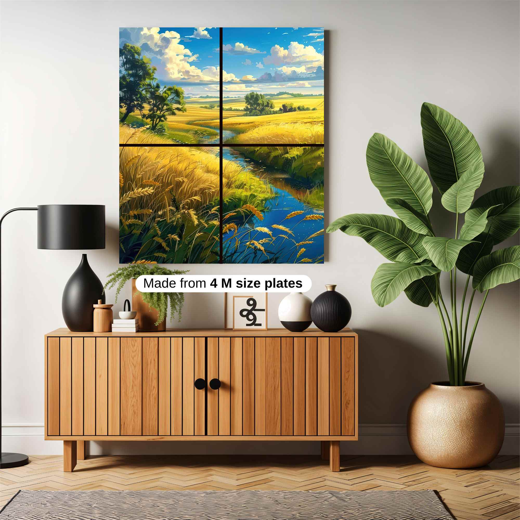 Golden Serenity Safe Wall Magnetic / M
