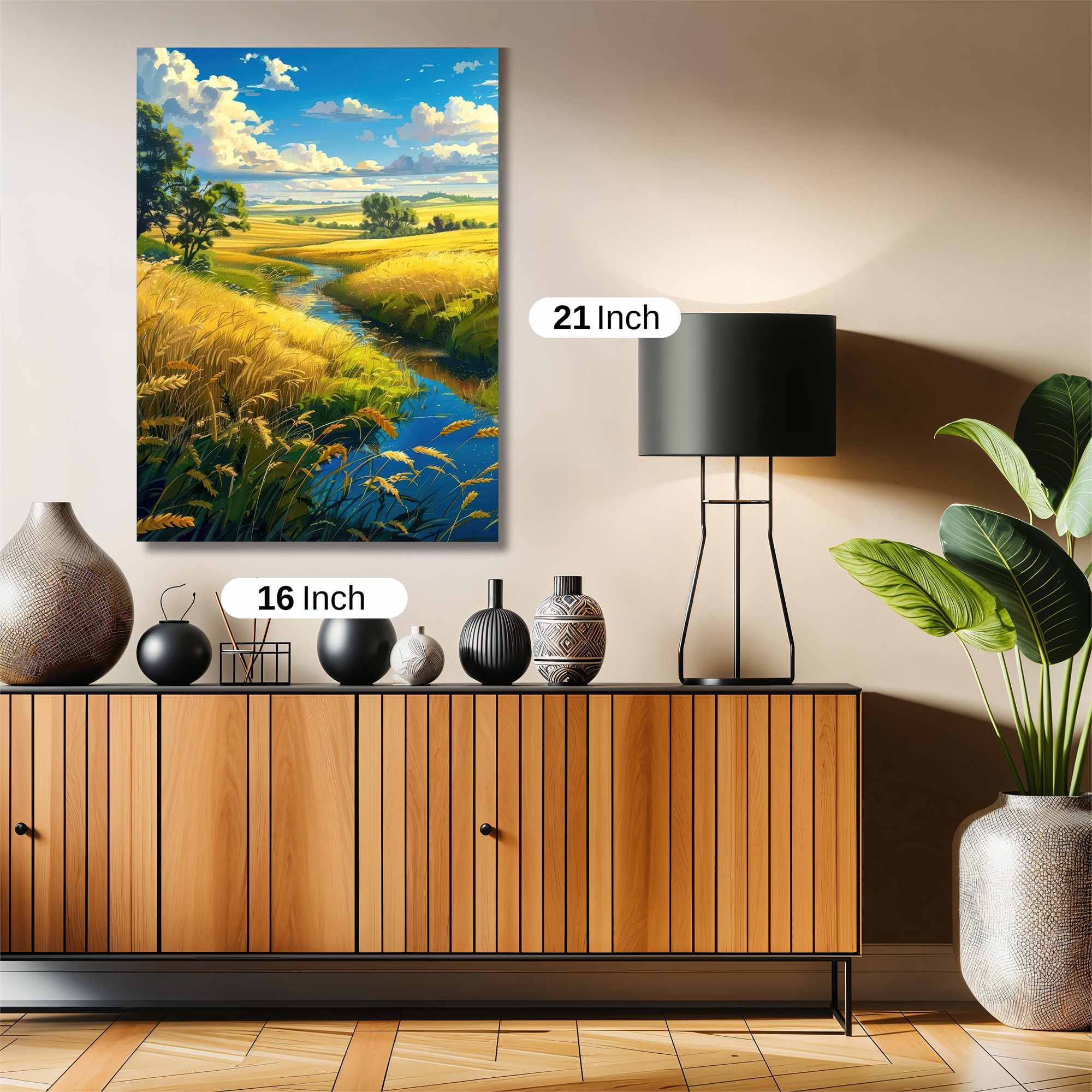 Golden Serenity Safe Wall Magnetic / M