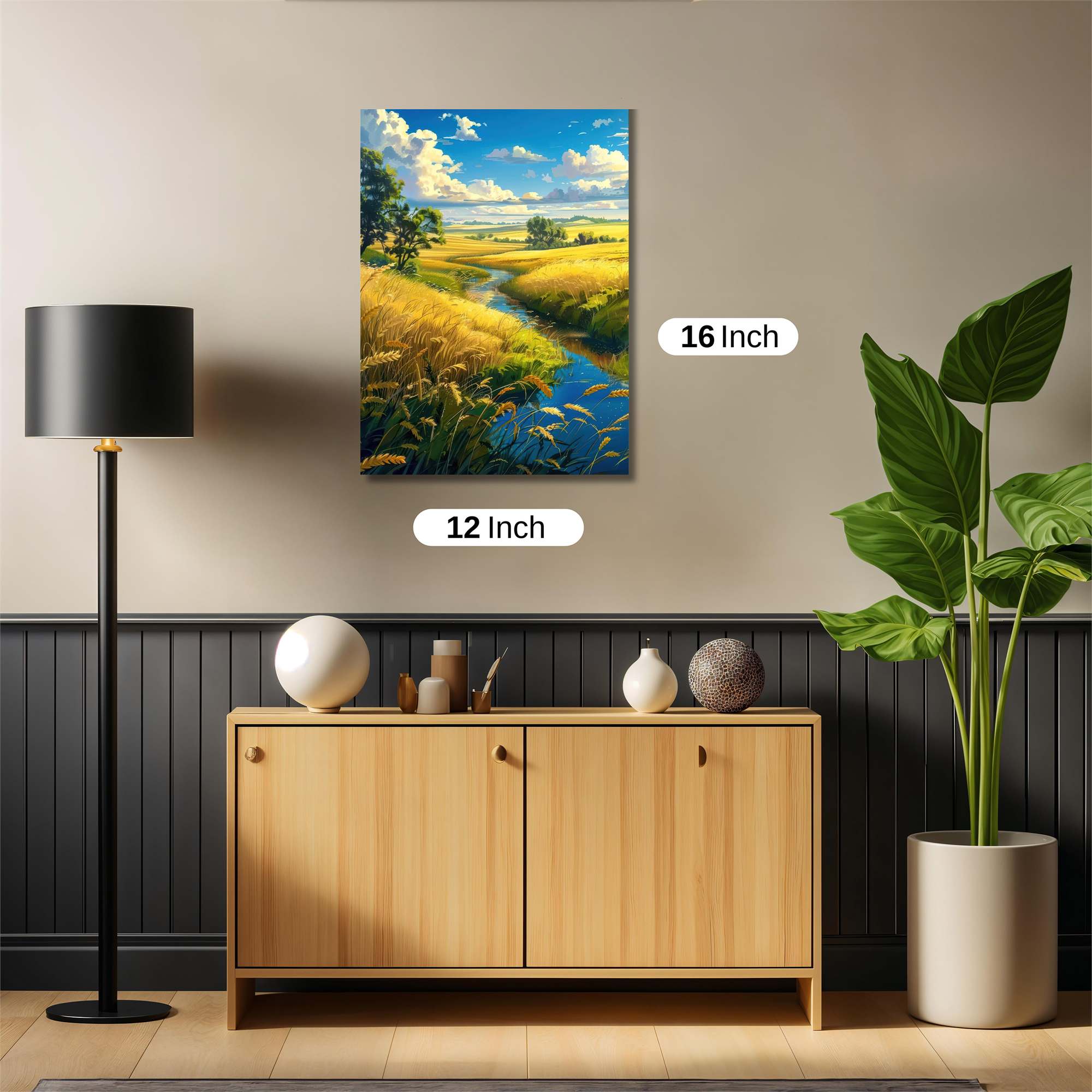 Golden Serenity Safe Wall Magnetic / M