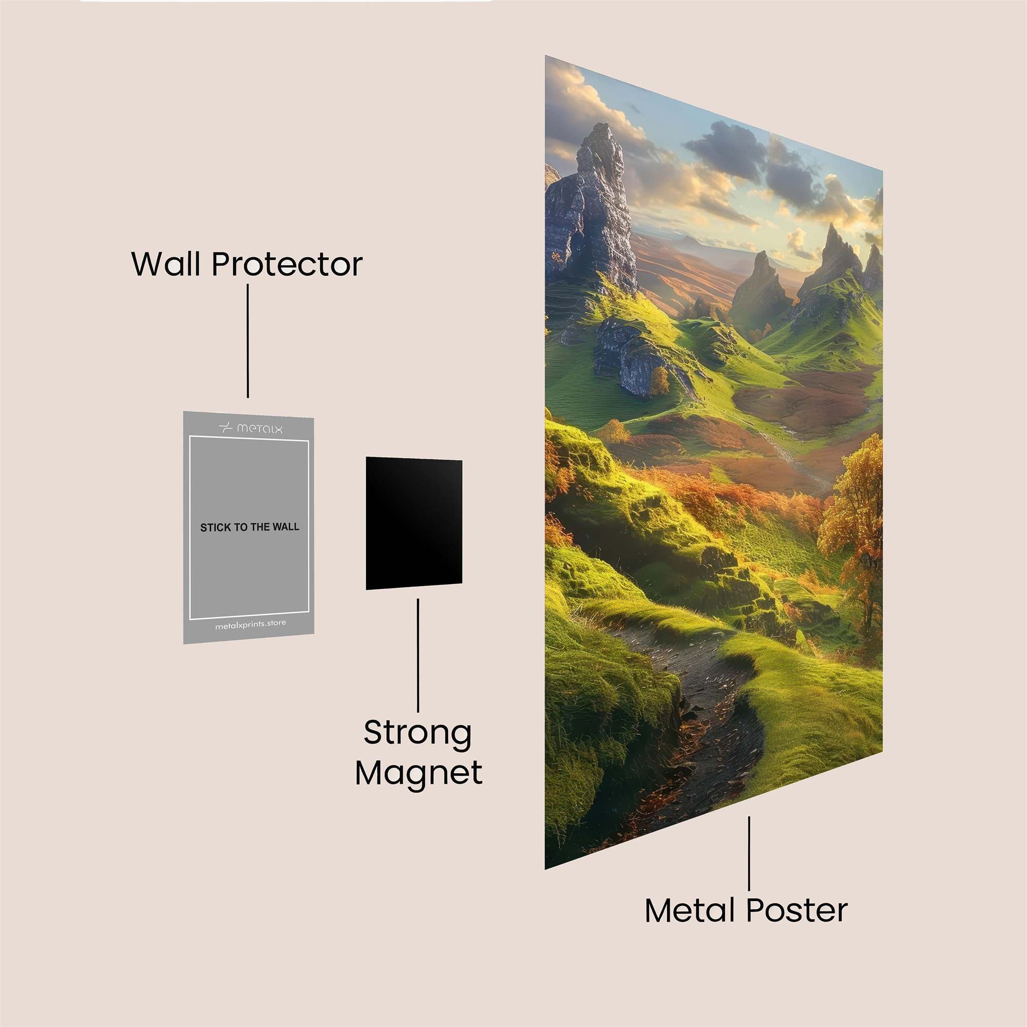 OldMan Serenity Safe Wall Magnetic / M