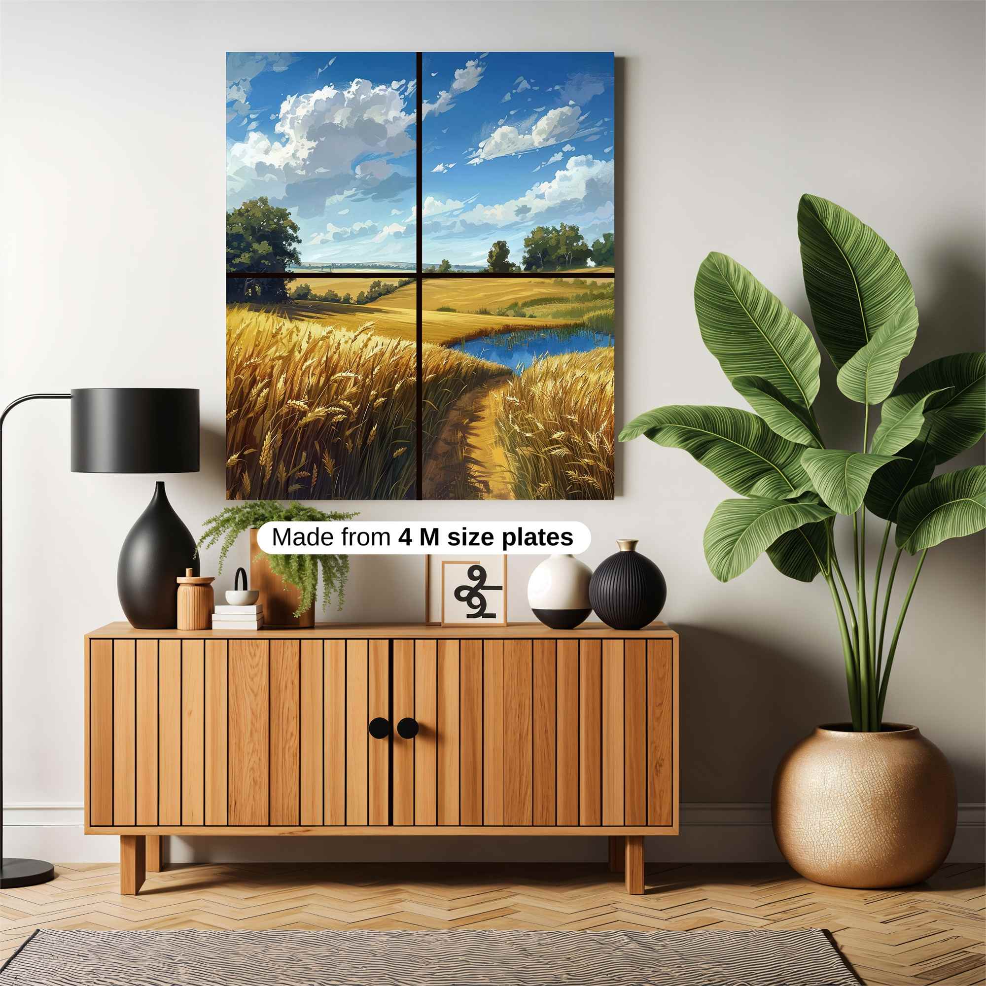 Golden Serenity Safe Wall Magnetic / M