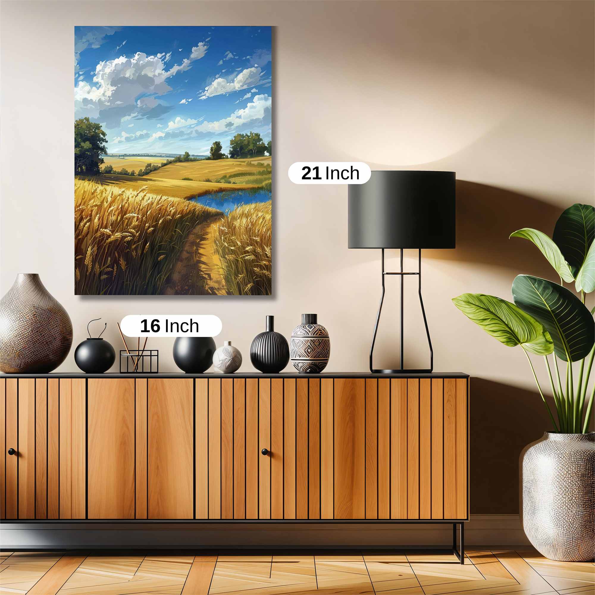 Golden Serenity Safe Wall Magnetic / M
