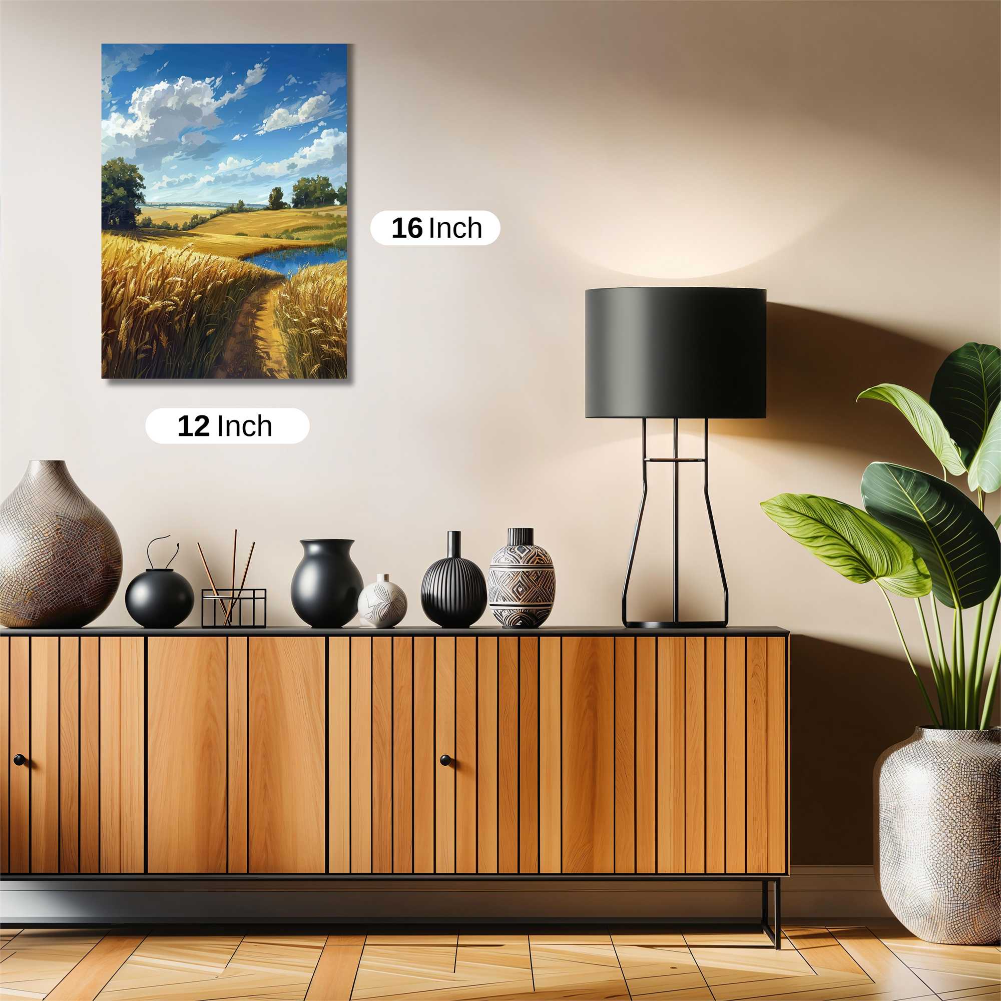 Golden Serenity Safe Wall Magnetic / M