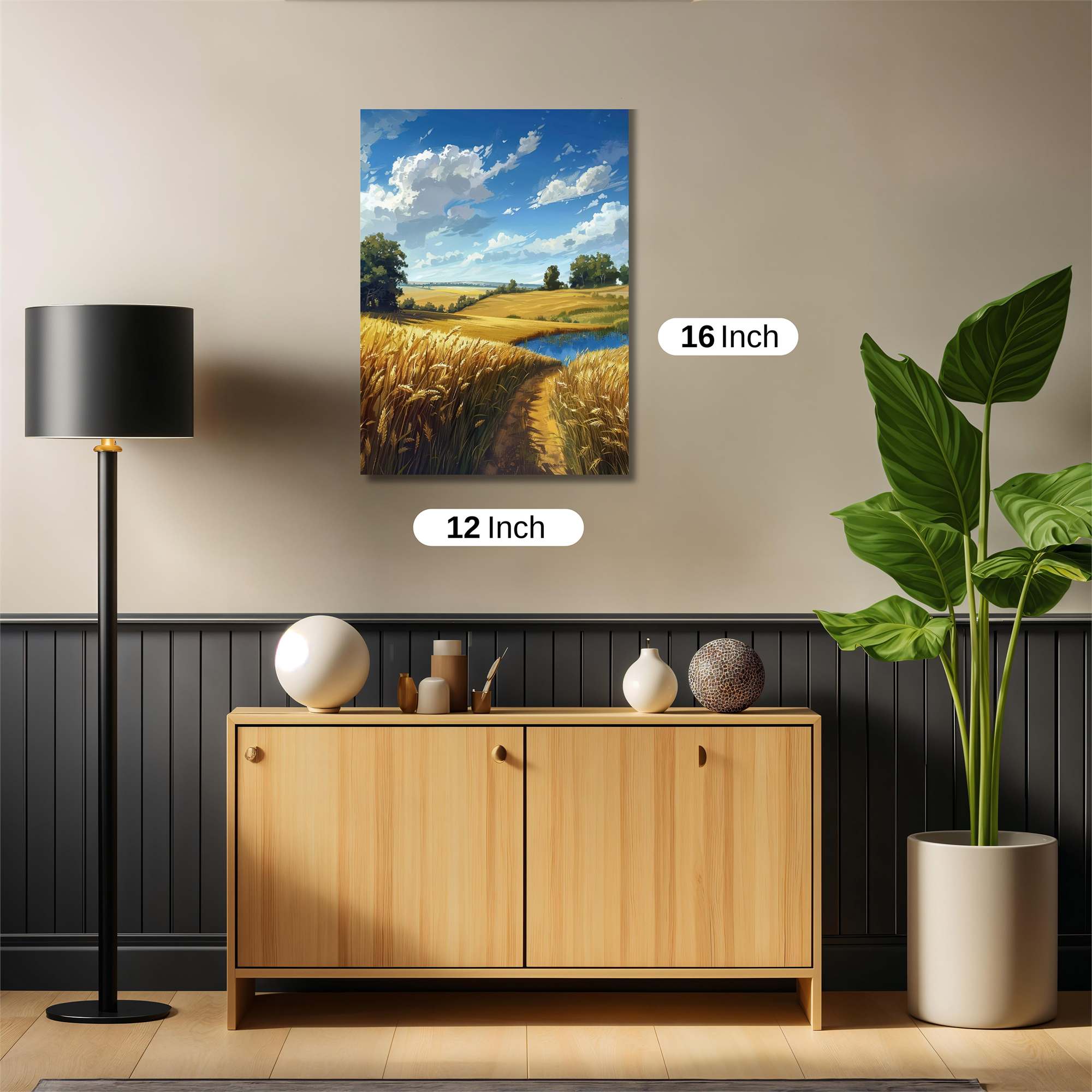 Golden Serenity Safe Wall Magnetic / M