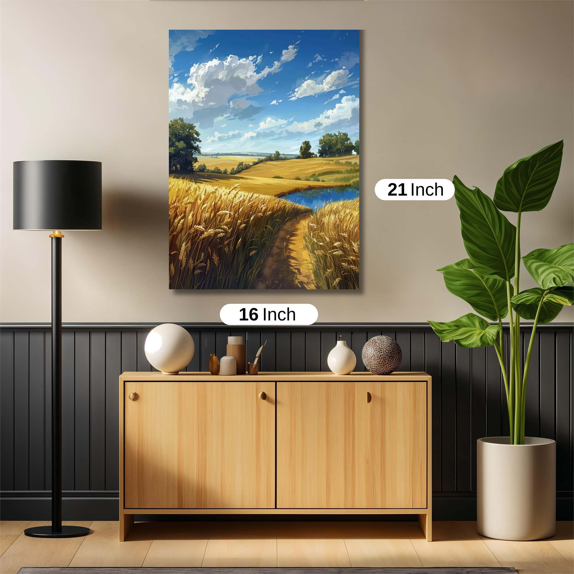 Golden Serenity Safe Wall Magnetic / M