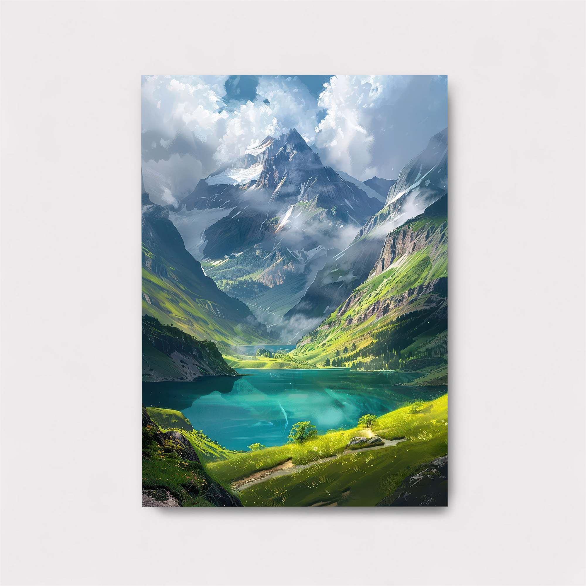 Mountain Serenity Safe Wall Magnetic / M