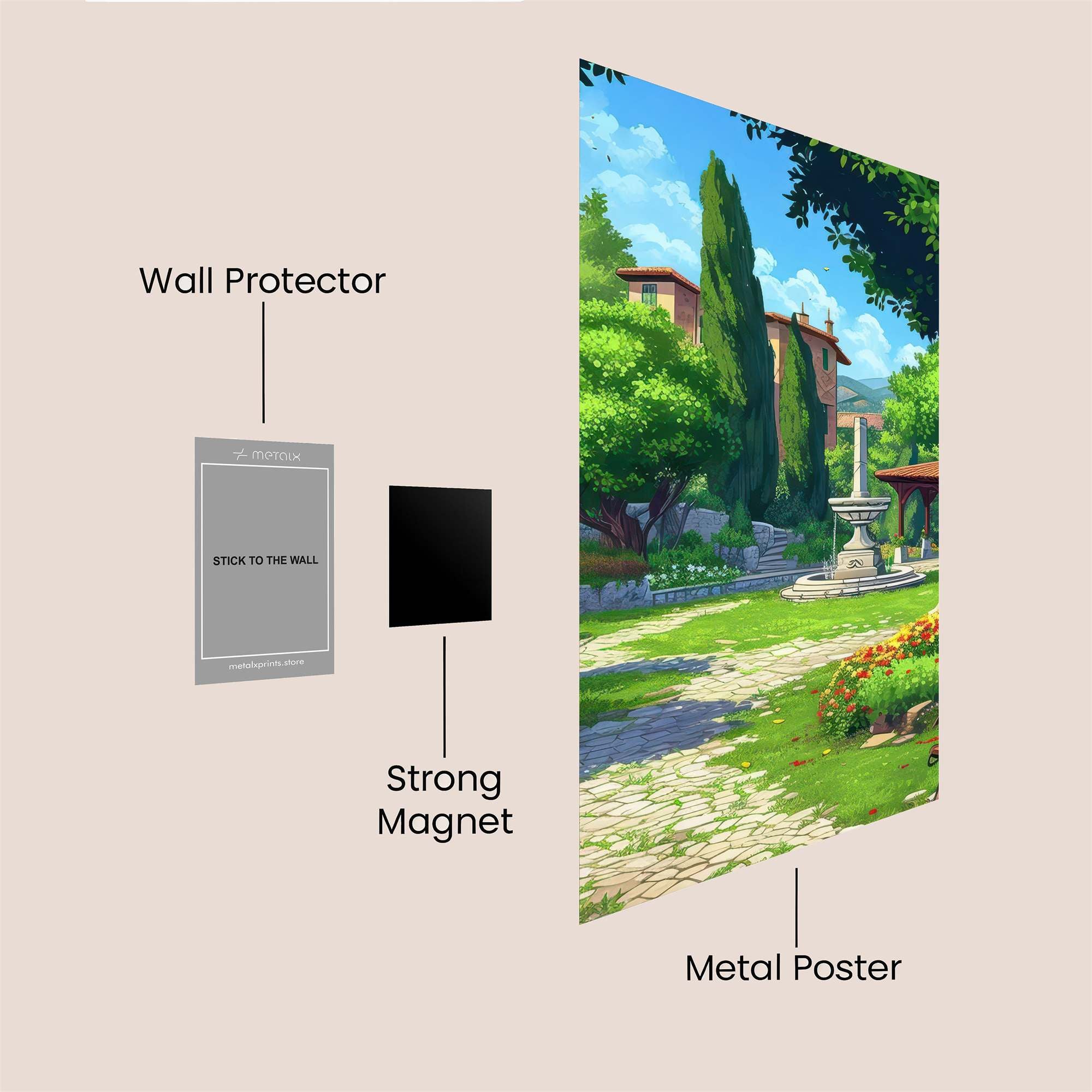 Tuscany Tranquil Safe Wall Magnetic / M