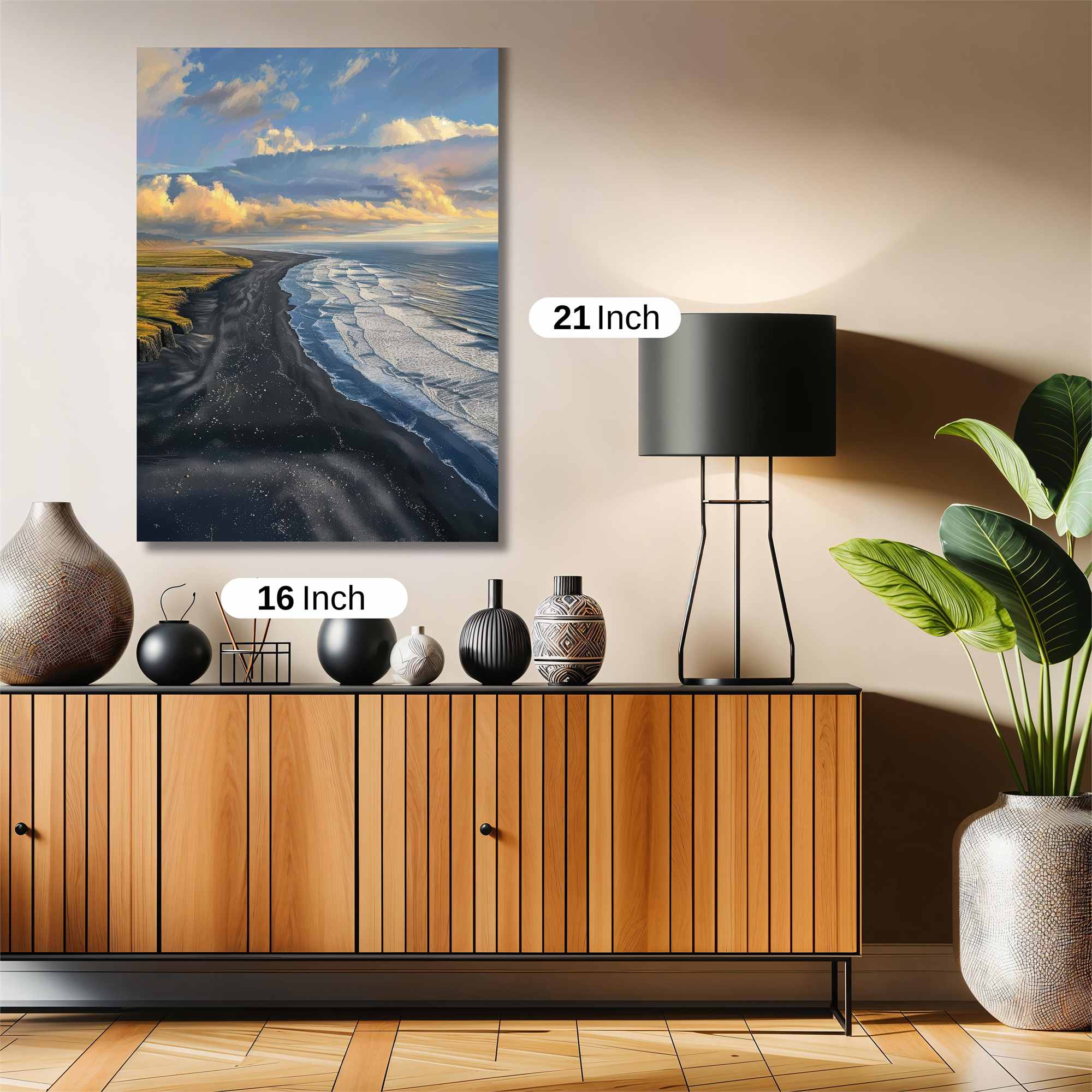 Sunset Serenity Safe Wall Magnetic / M