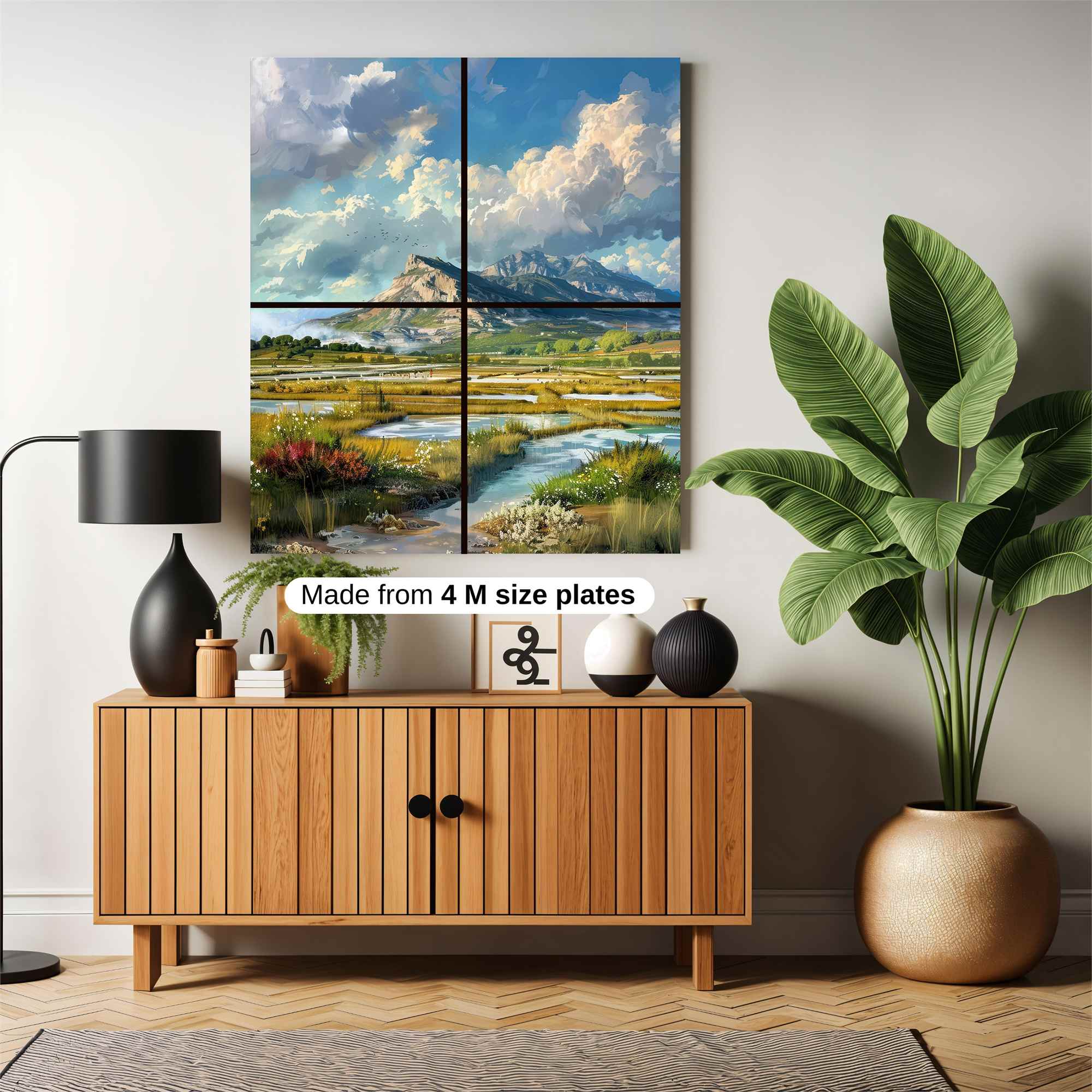 Mountain Serenity Safe Wall Magnetic / M