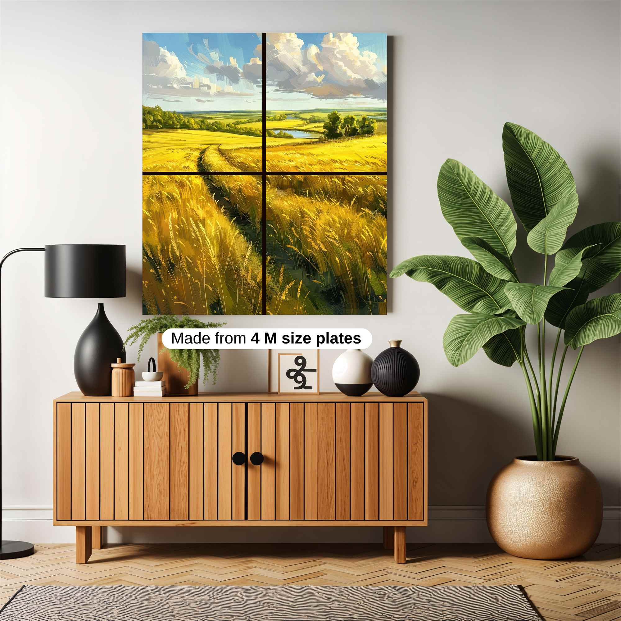 Golden Tranquility Safe Wall Magnetic / M
