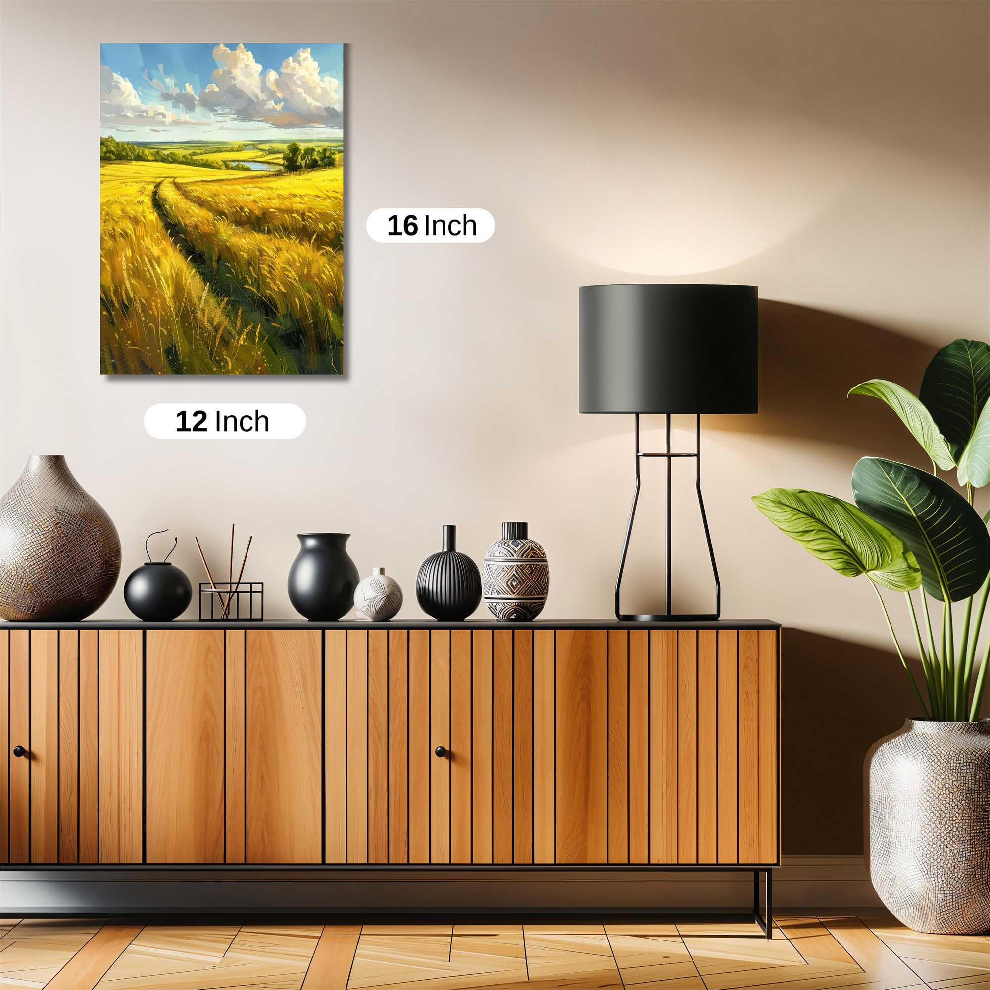 Golden Tranquility Safe Wall Magnetic / M