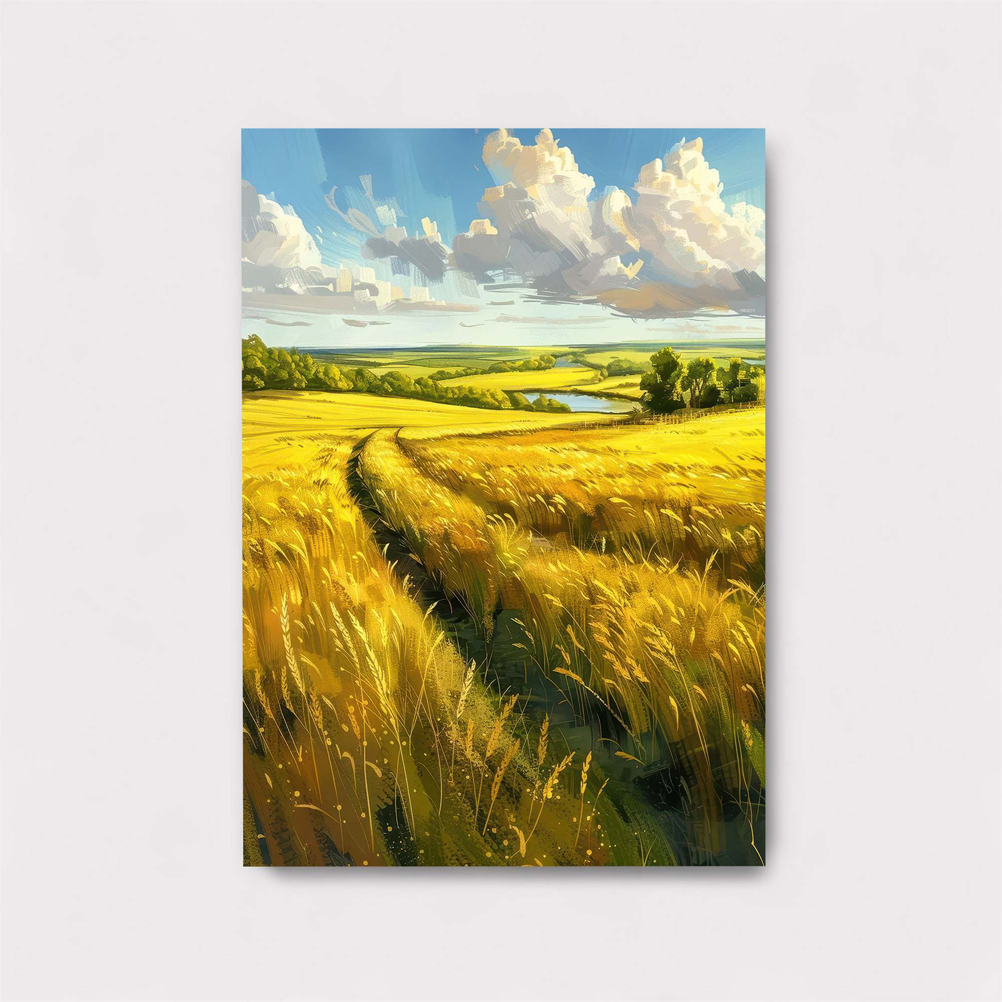 Golden Tranquility Safe Wall Magnetic / M