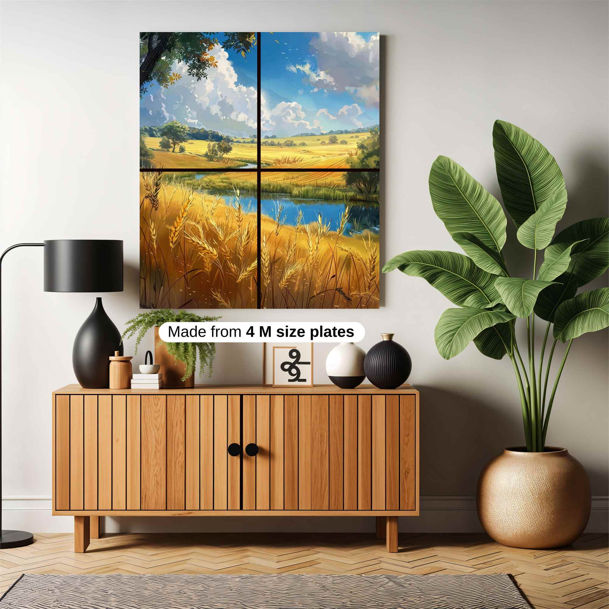 Golden Serenity Safe Wall Magnetic / M