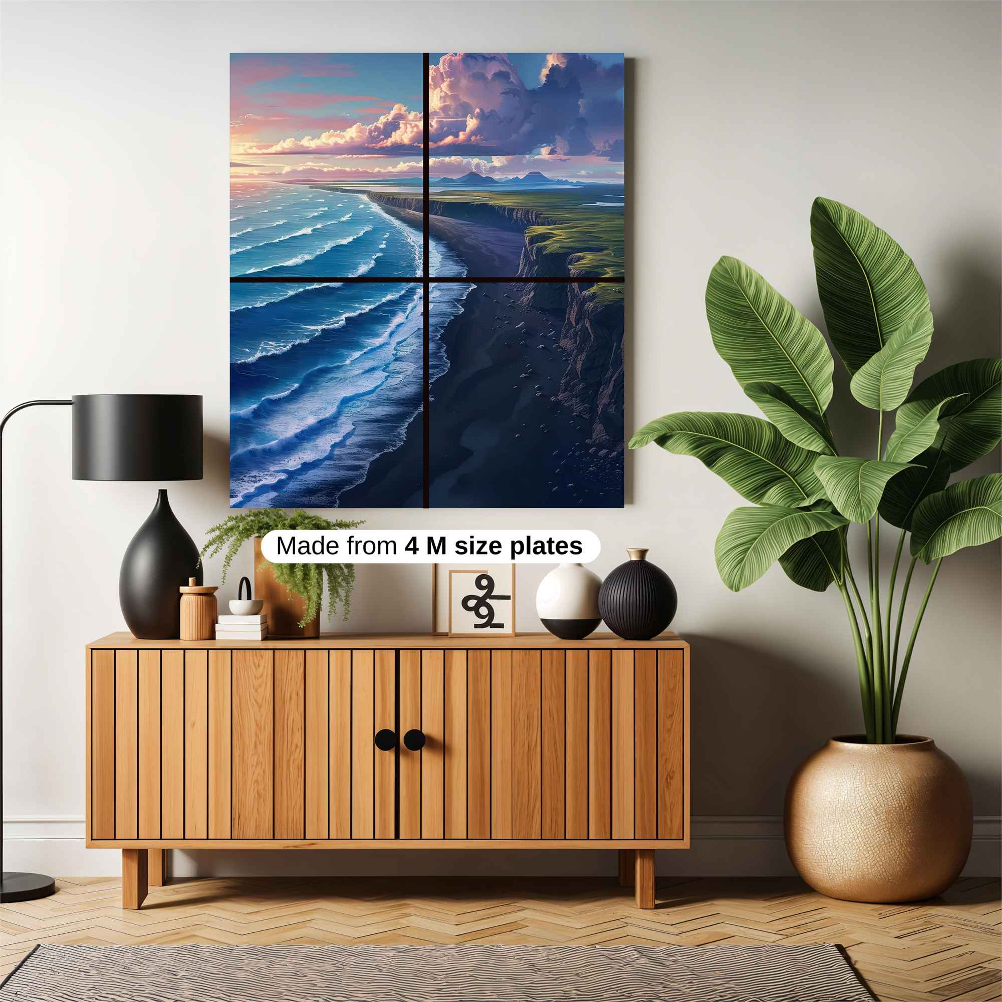 Sunset Serenity Safe Wall Magnetic / M