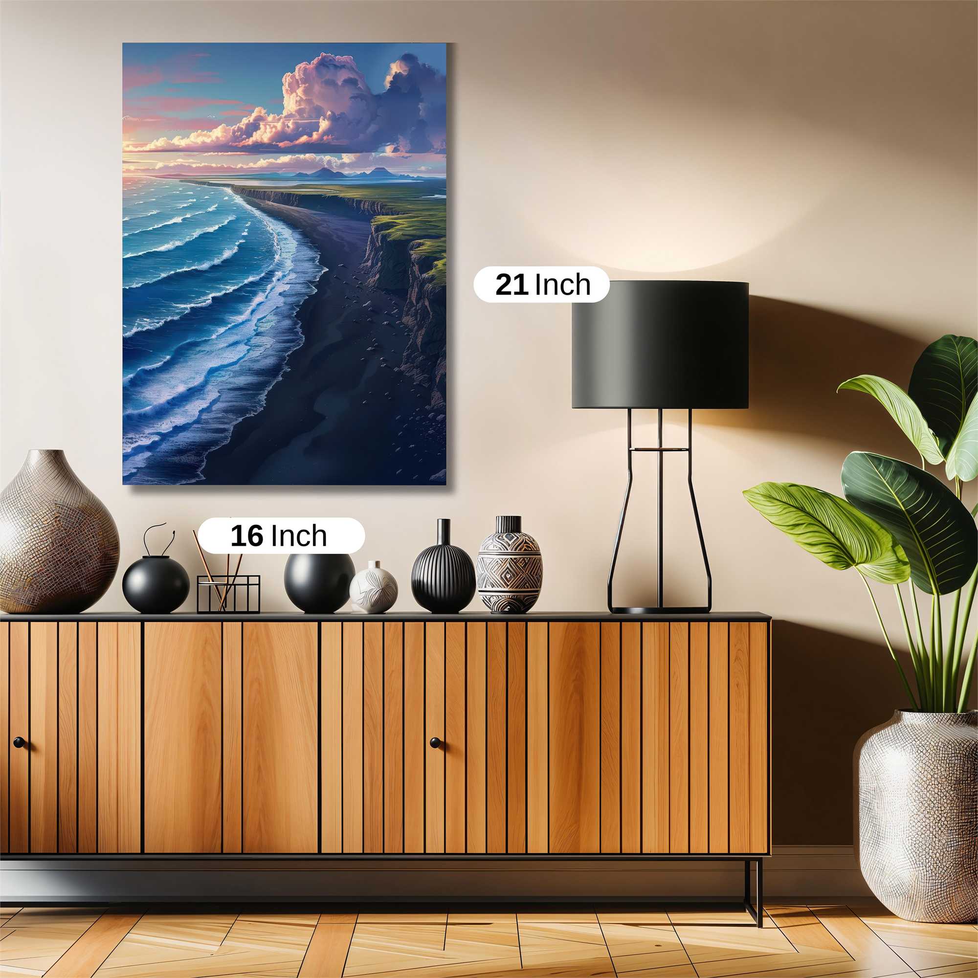 Sunset Serenity Safe Wall Magnetic / M