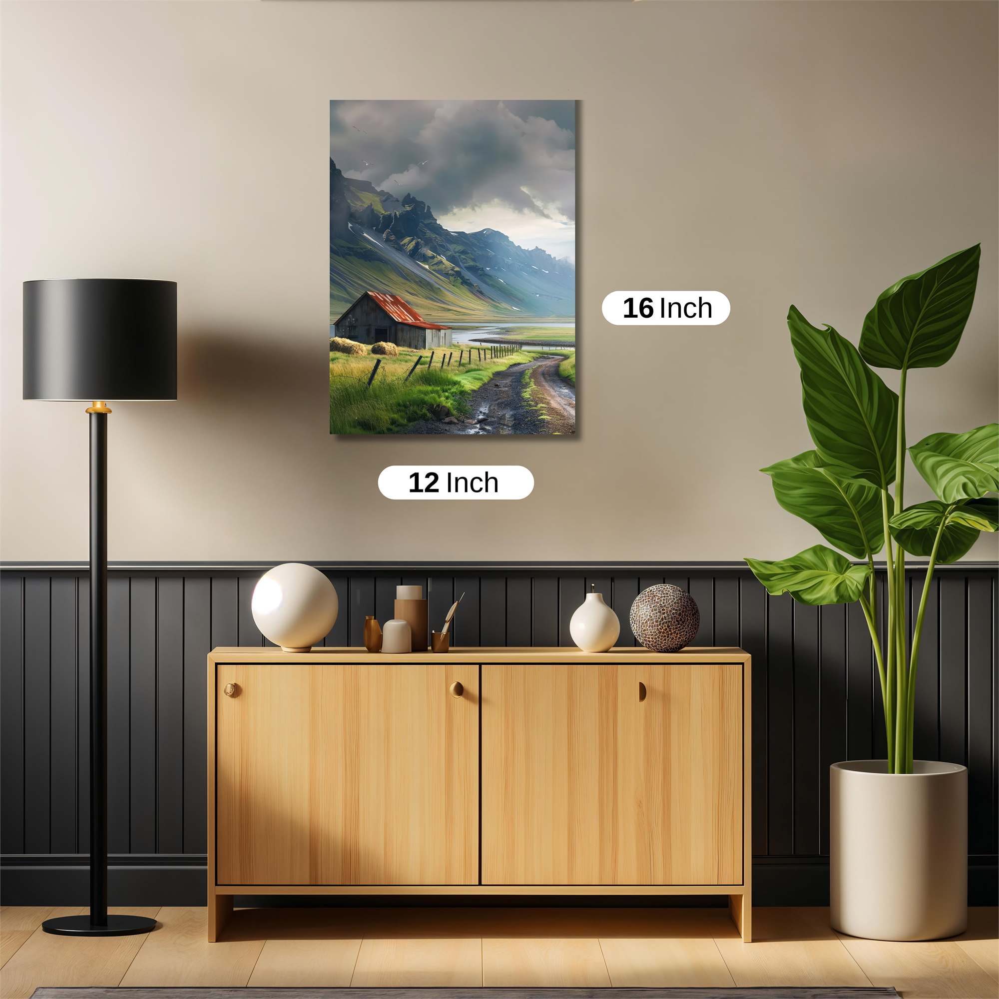 Cabin Serenity Safe Wall Magnetic / M