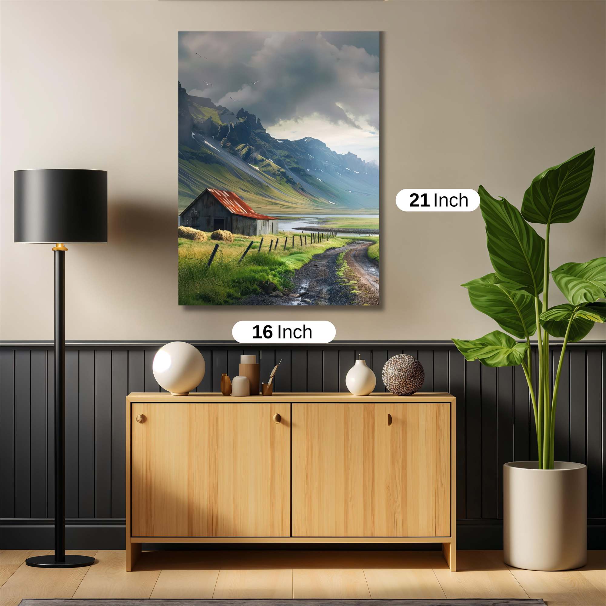 Cabin Serenity Safe Wall Magnetic / M