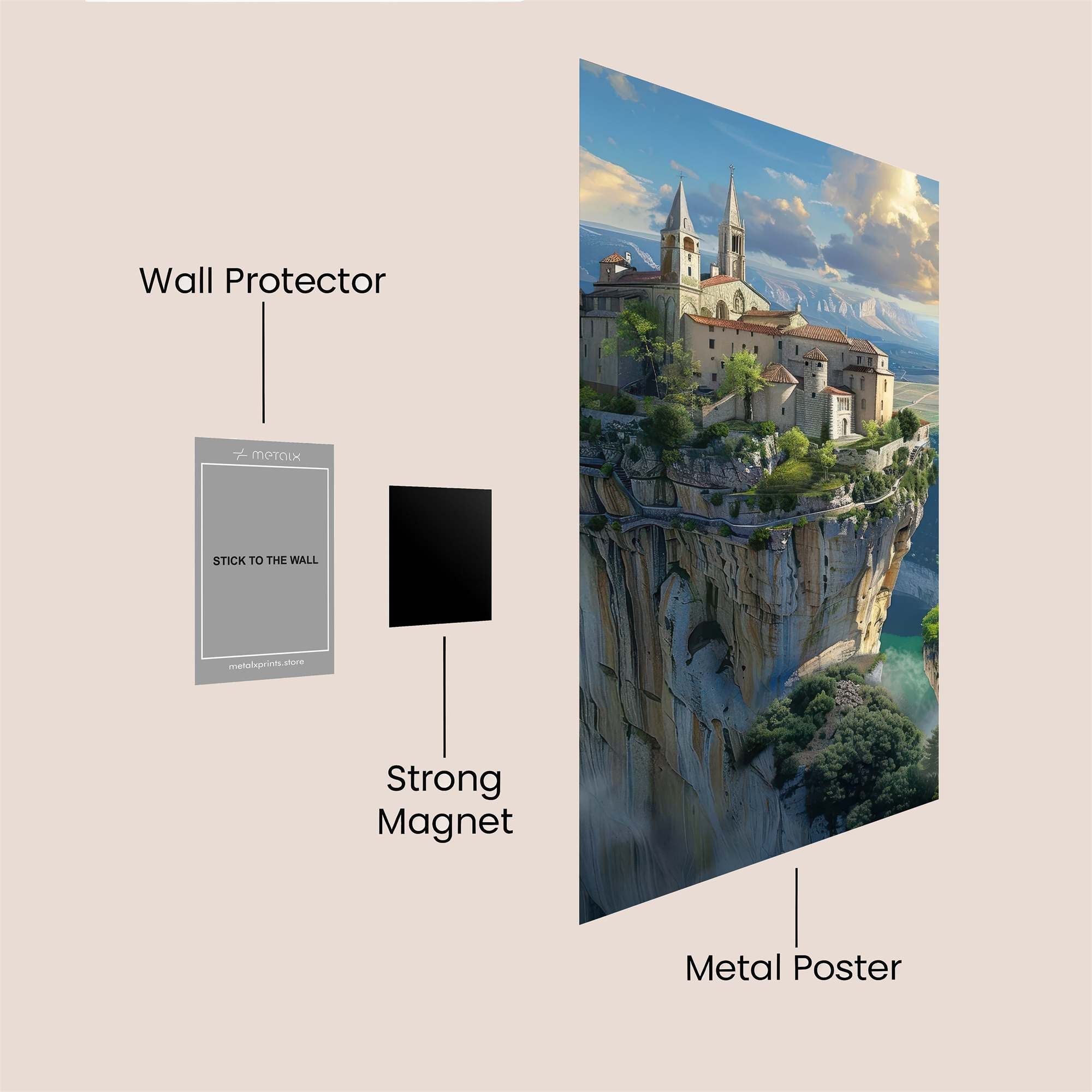 Sanctuary Serenity Safe Wall Magnetic / M
