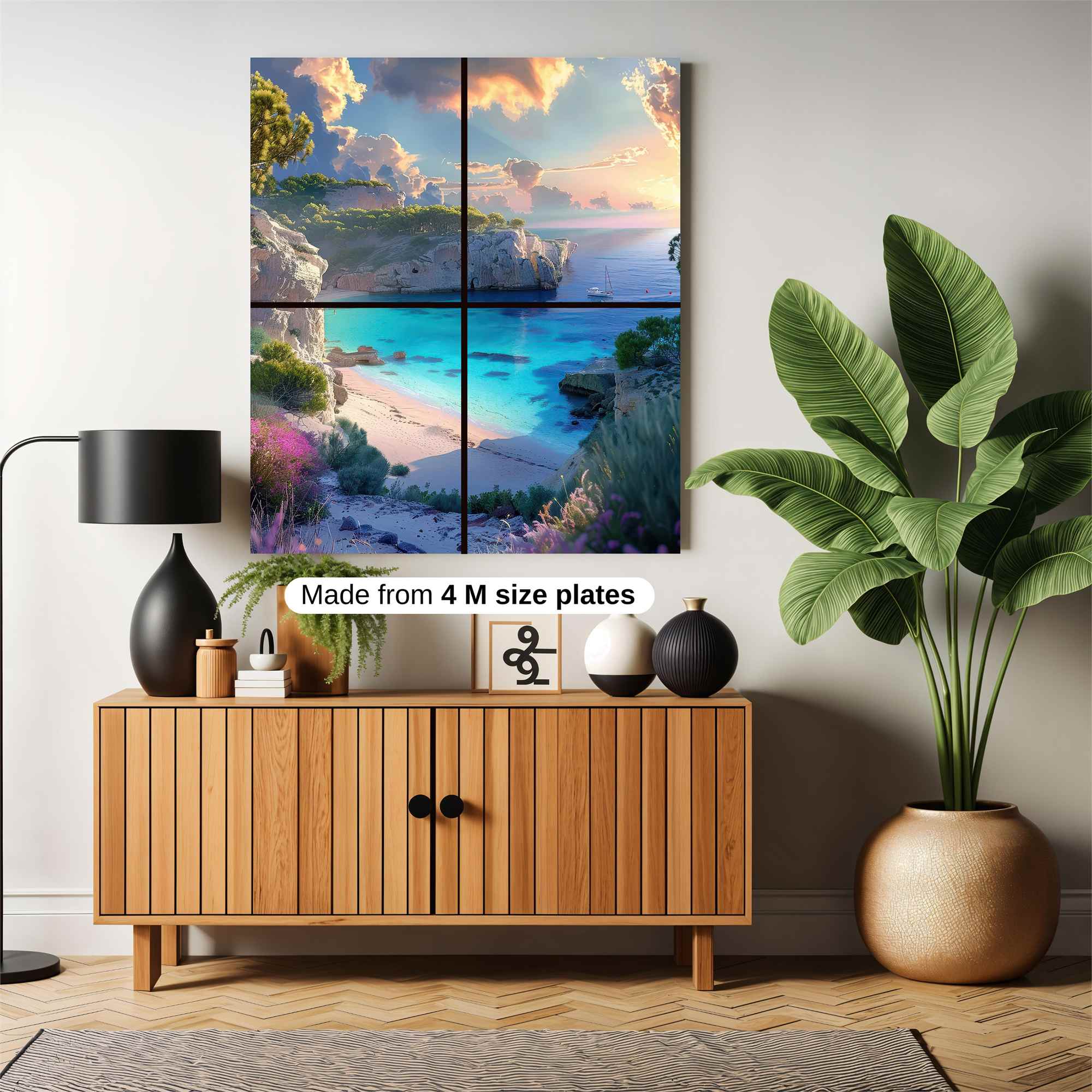Sunset Serenity Safe Wall Magnetic / M