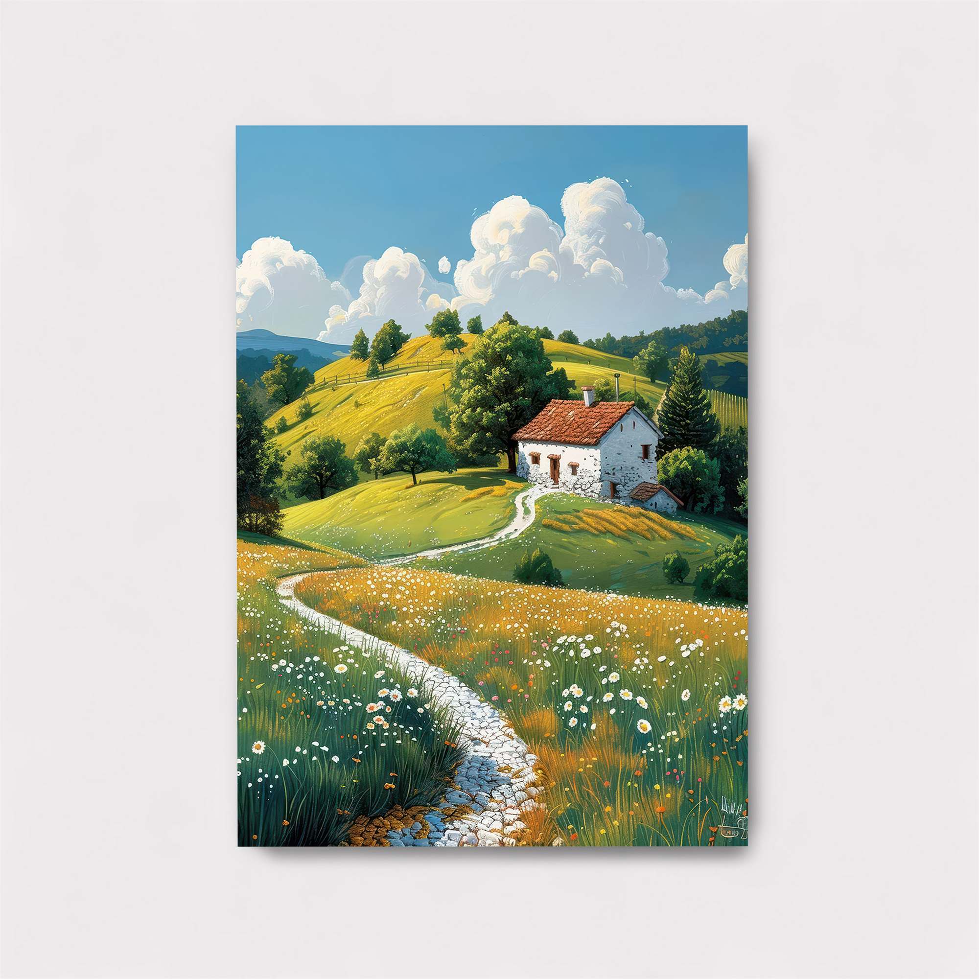 Cottage Serenity Safe Wall Magnetic / M