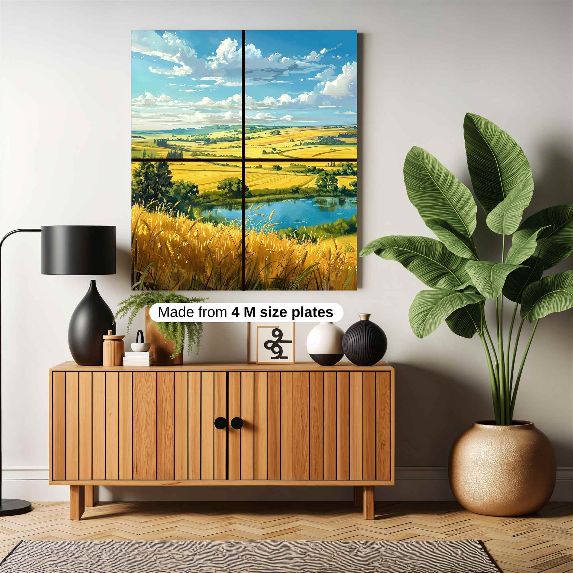 Golden Serenity Safe Wall Magnetic / M