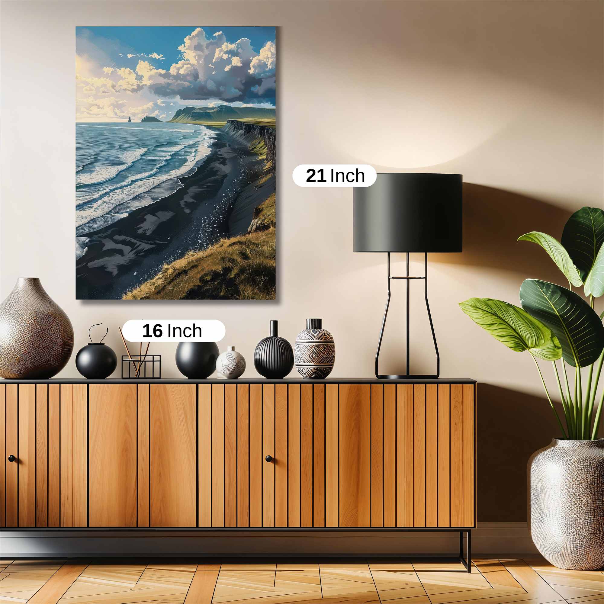 Volcanic Serenity Safe Wall Magnetic / M