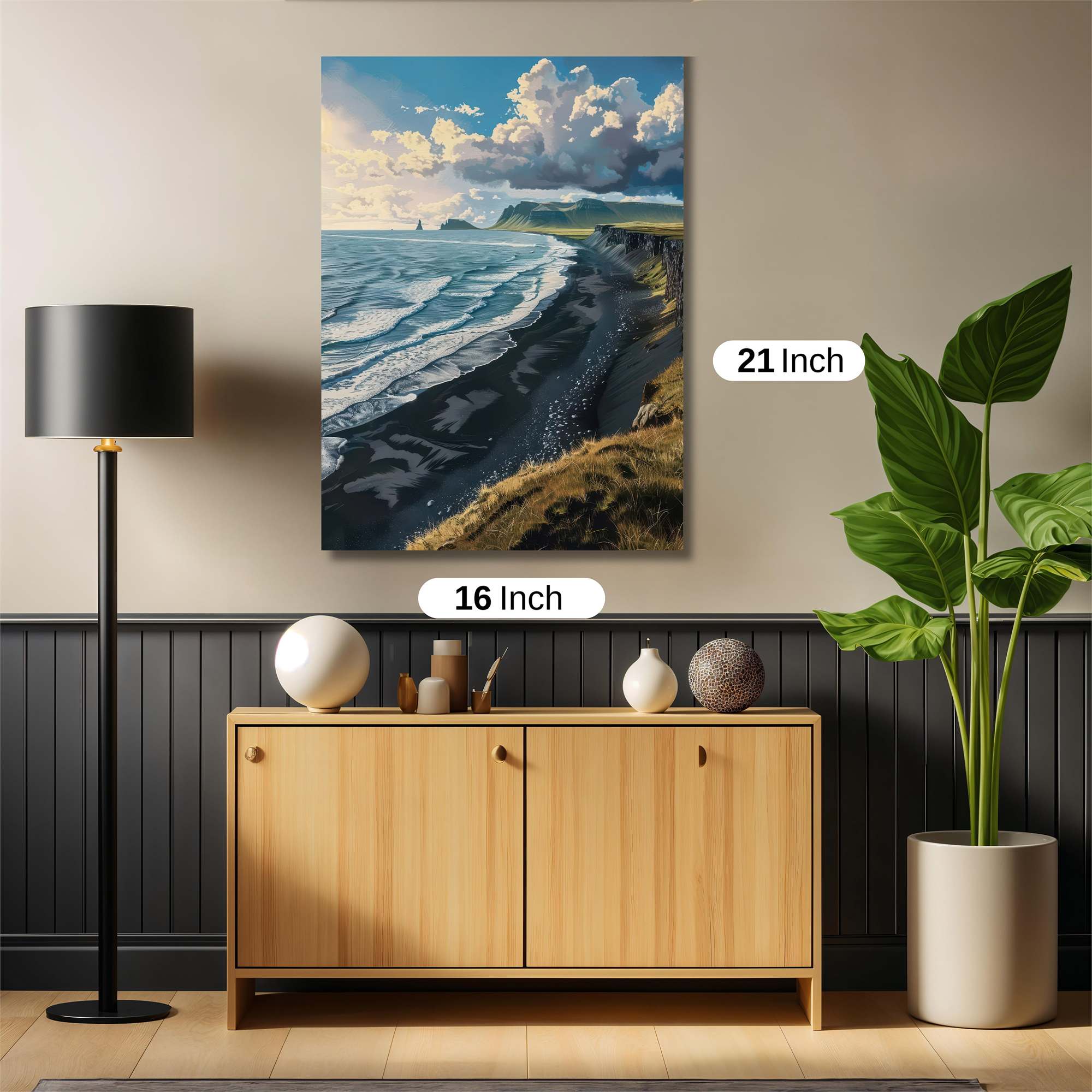 Volcanic Serenity Safe Wall Magnetic / M