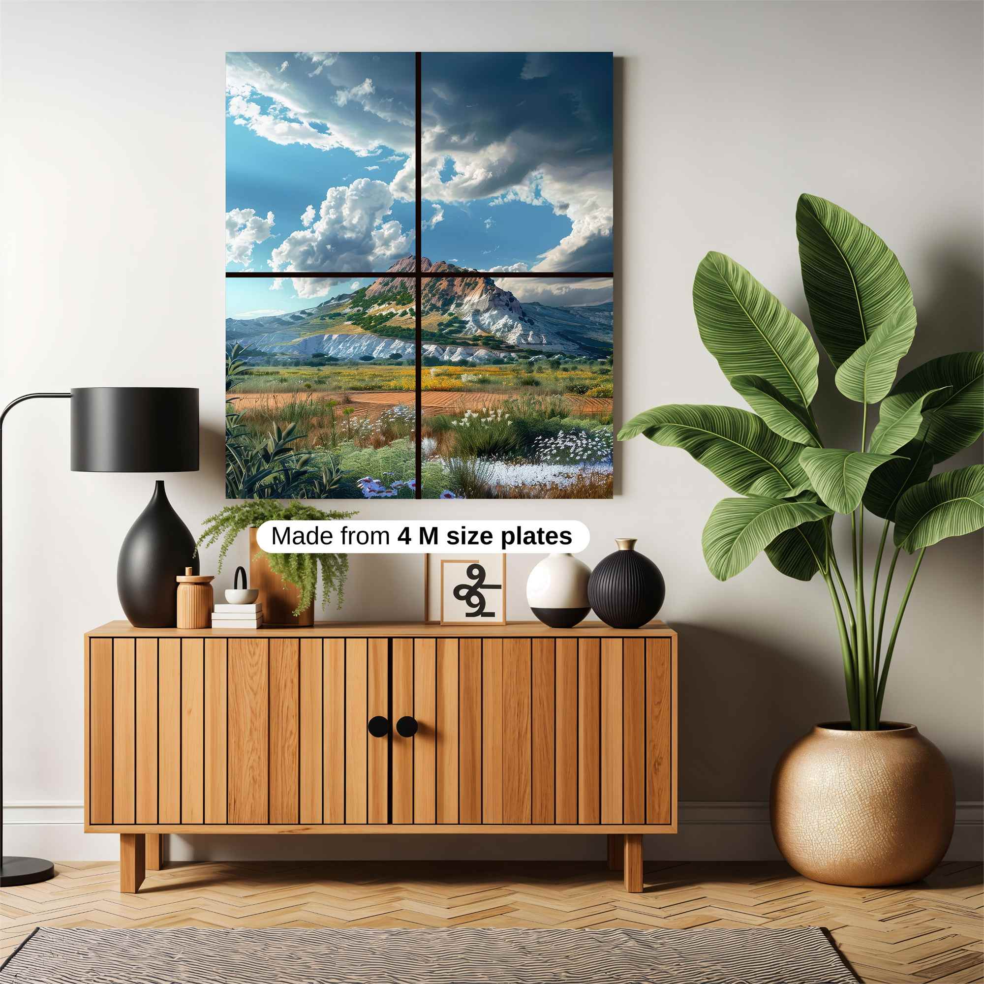 Mountain Serenity Safe Wall Magnetic / M