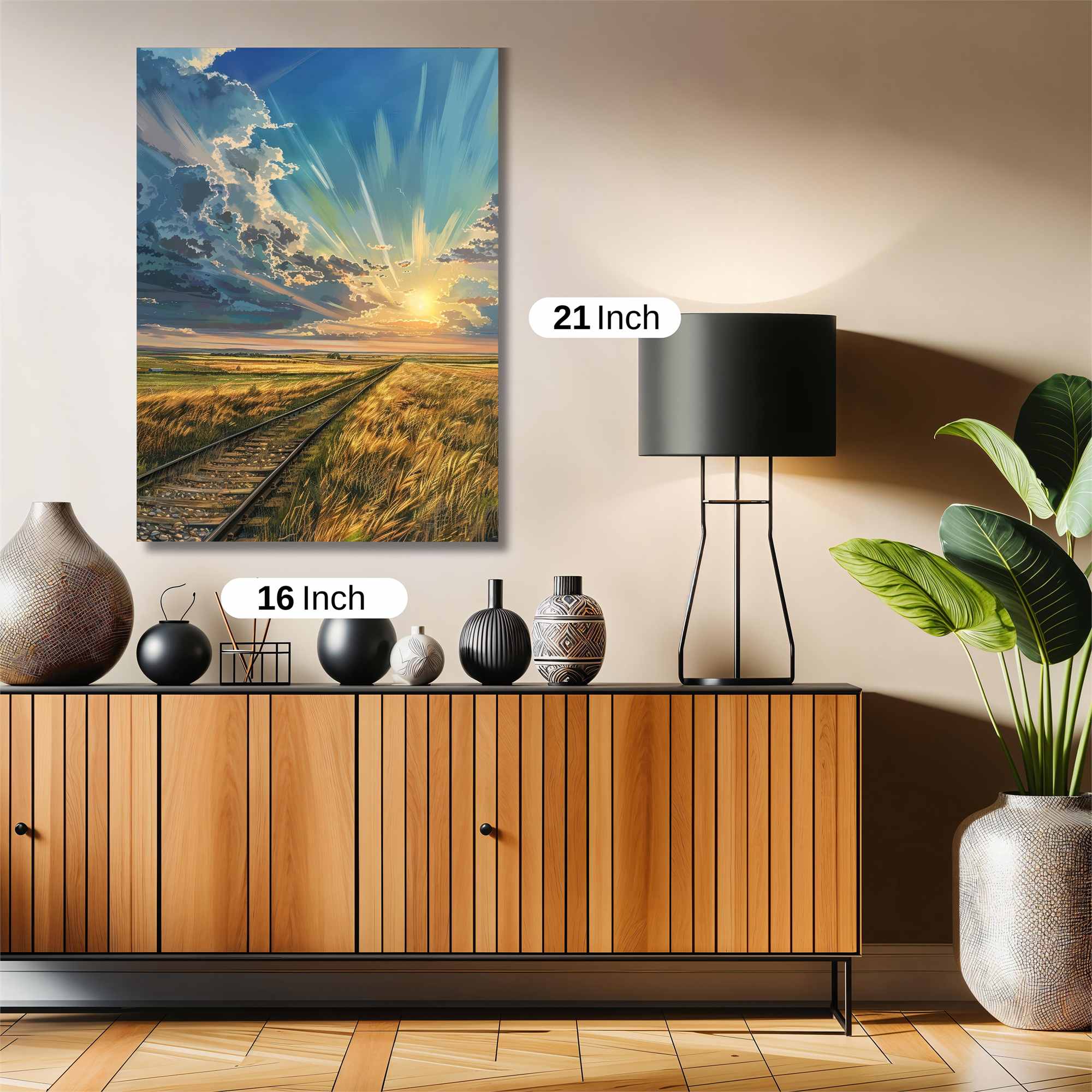 Sunrise Serenity Safe Wall Magnetic / M