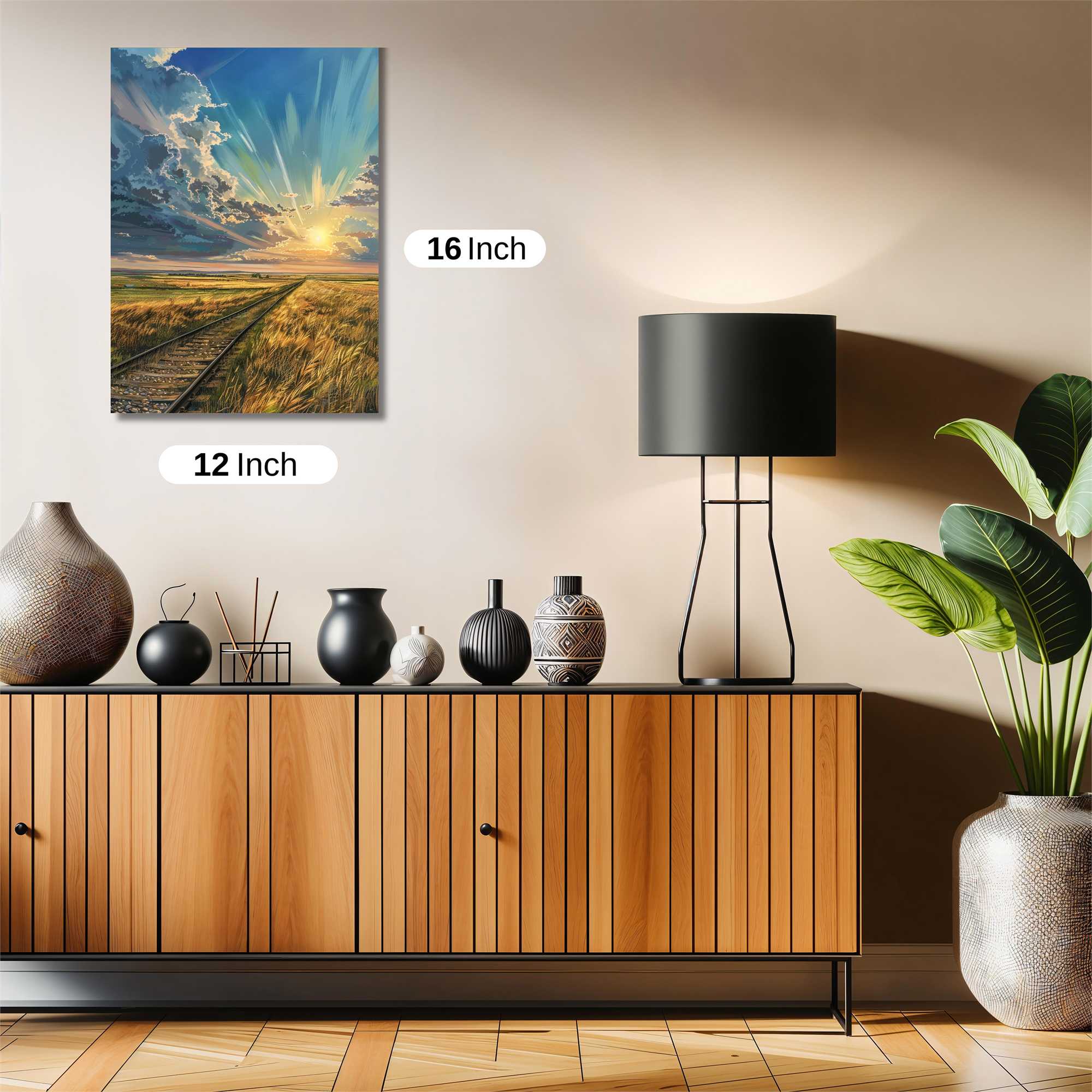 Sunrise Serenity Safe Wall Magnetic / M