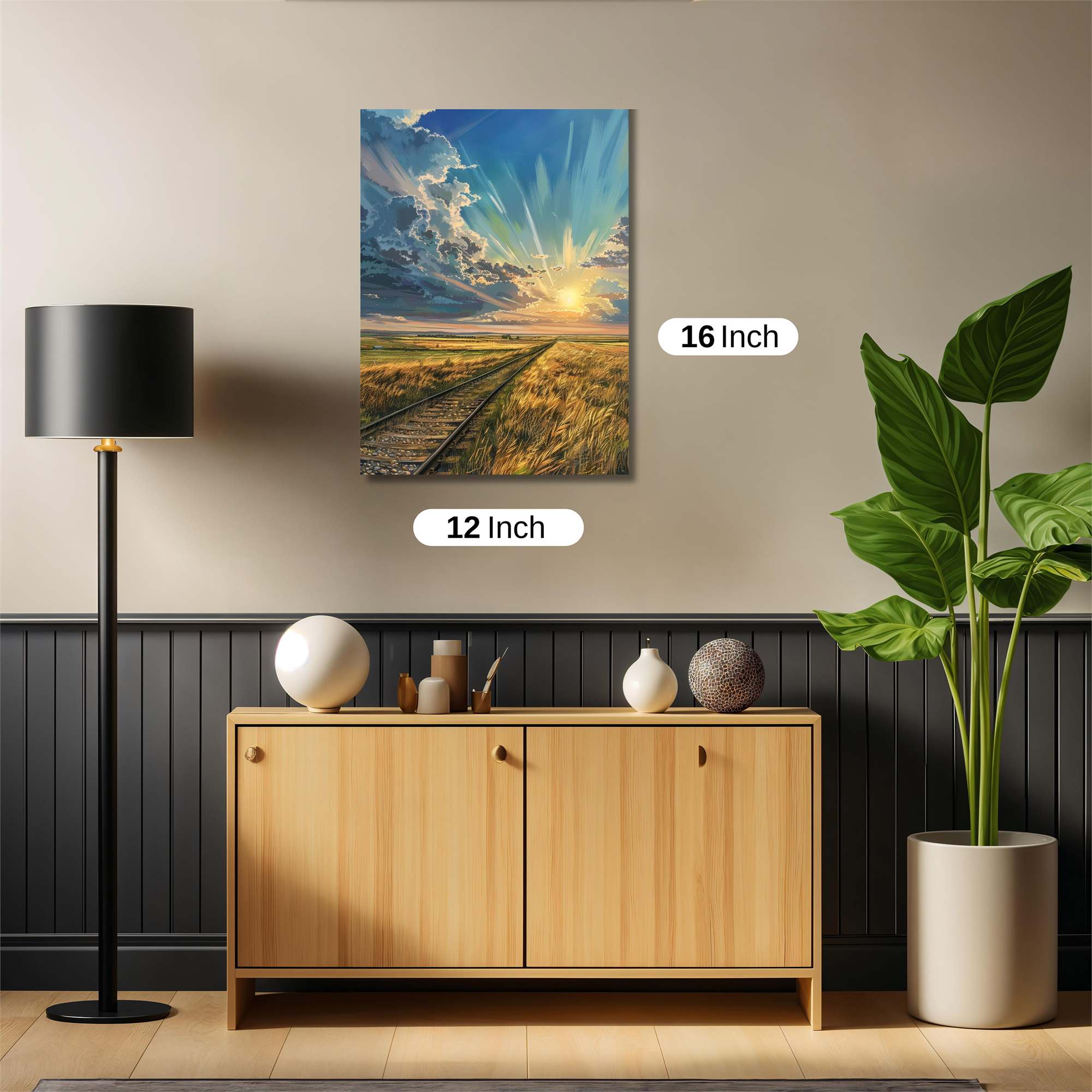 Sunrise Serenity Safe Wall Magnetic / M