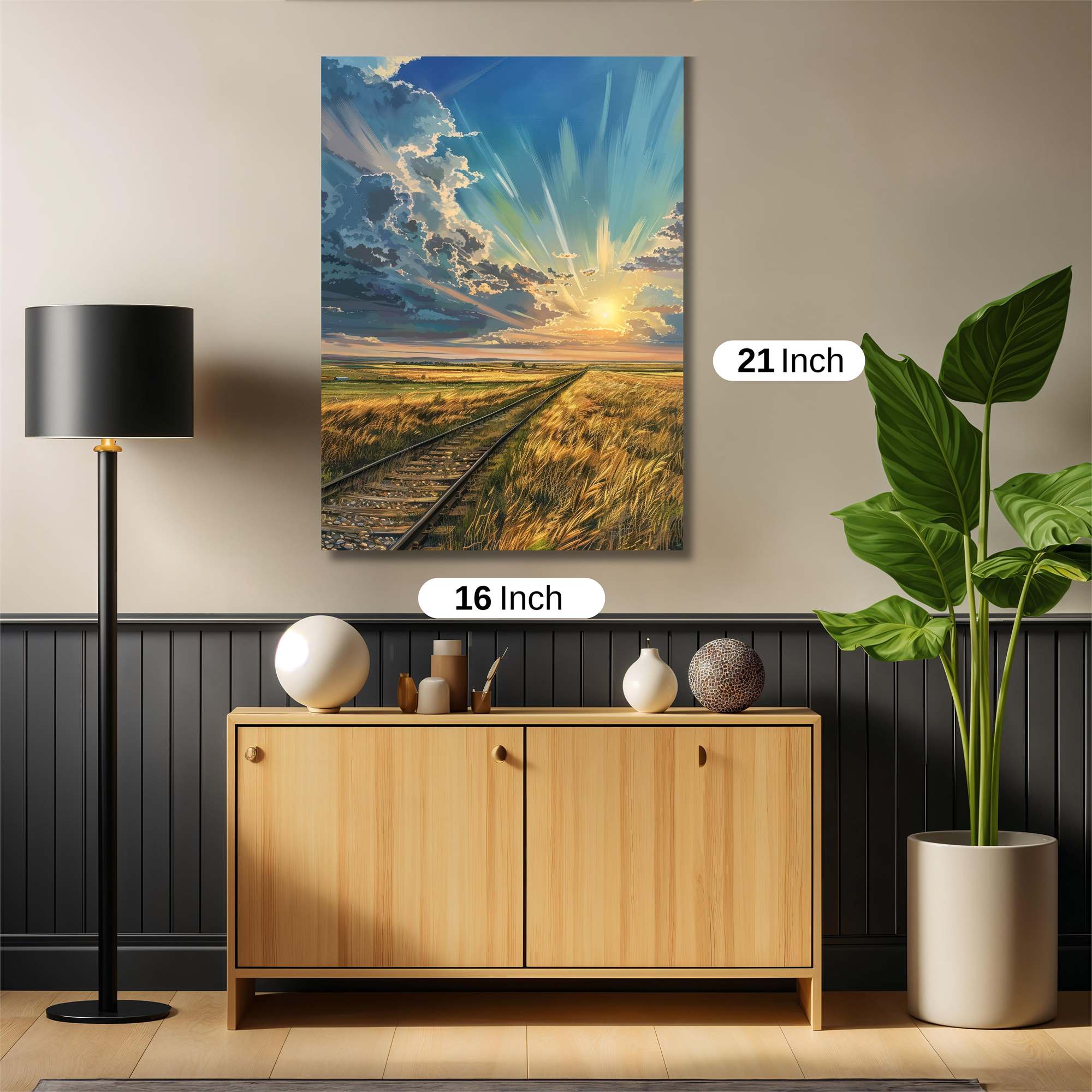 Sunrise Serenity Safe Wall Magnetic / M