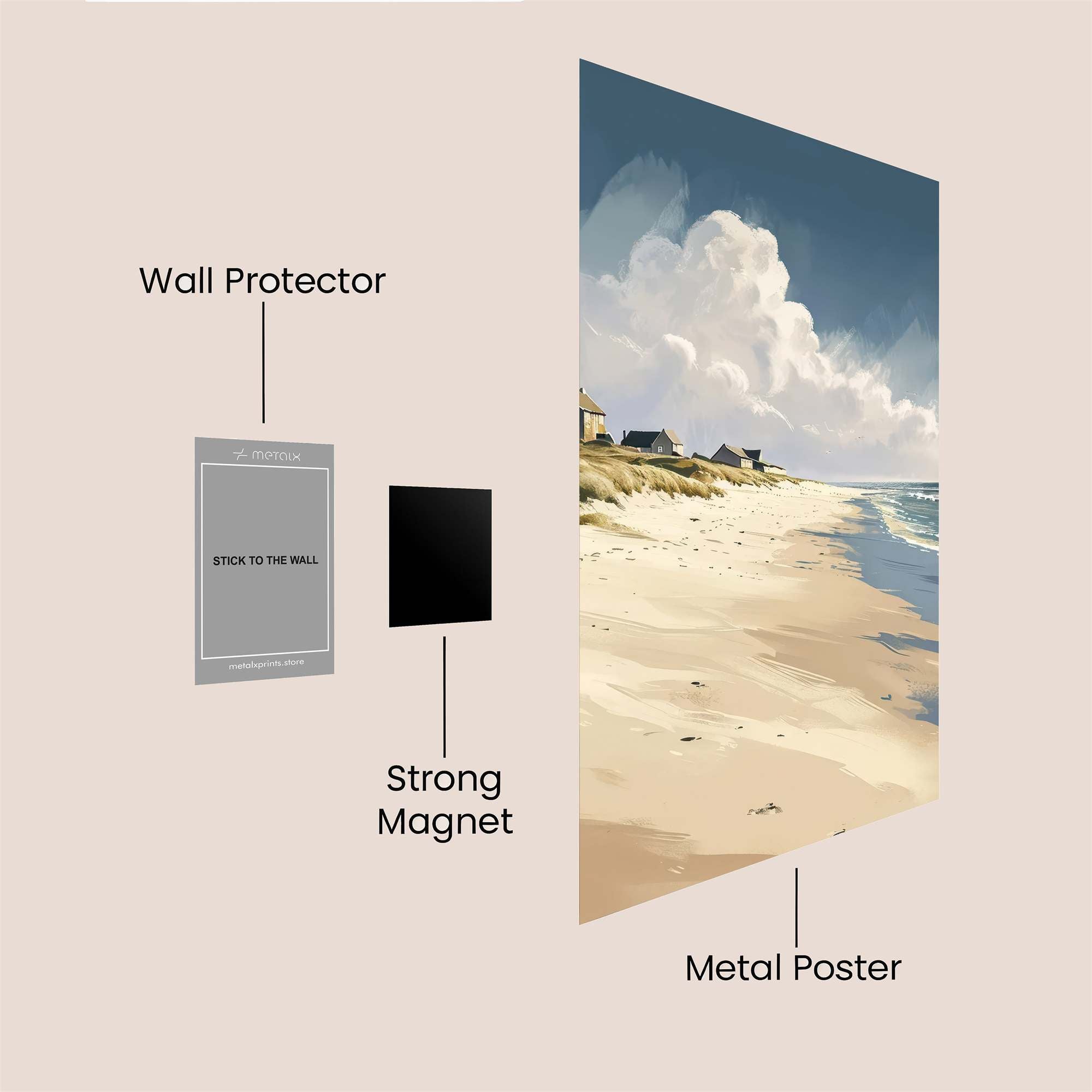 Dune Serenity Safe Wall Magnetic / M