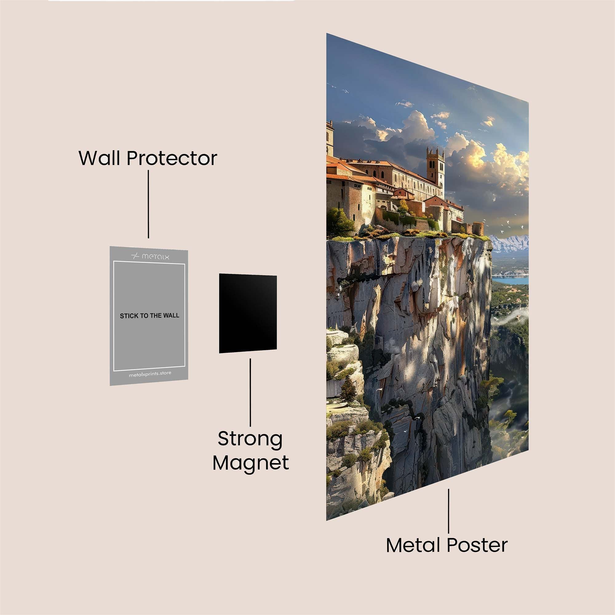 Monastery Serenity Safe Wall Magnetic / M