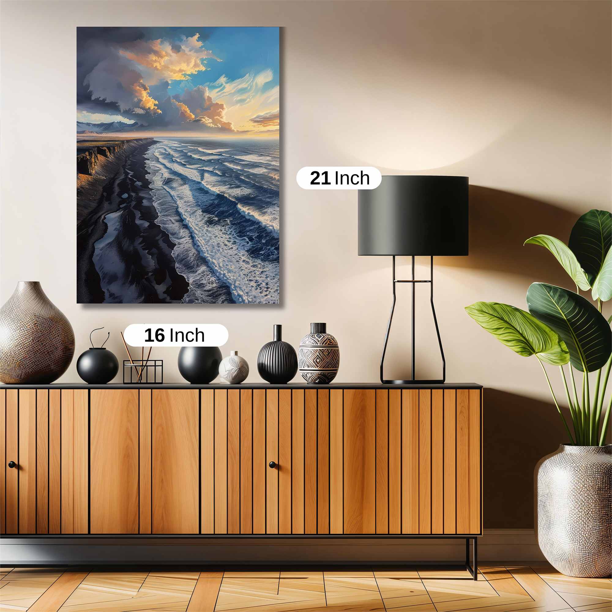 Sunrise Serenity Safe Wall Magnetic / M